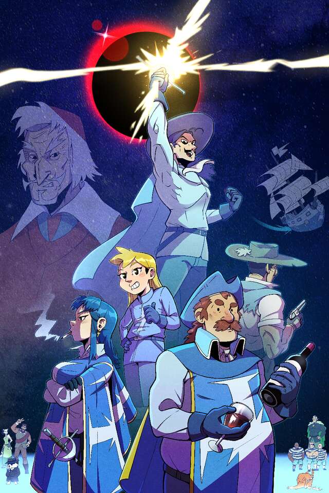 Les mousquetaires de l'espace