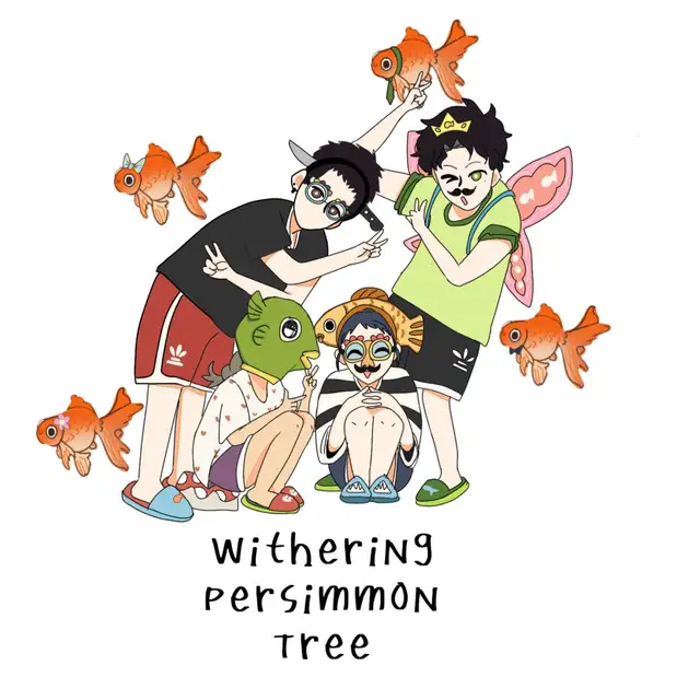 Withering Persimmon Tree