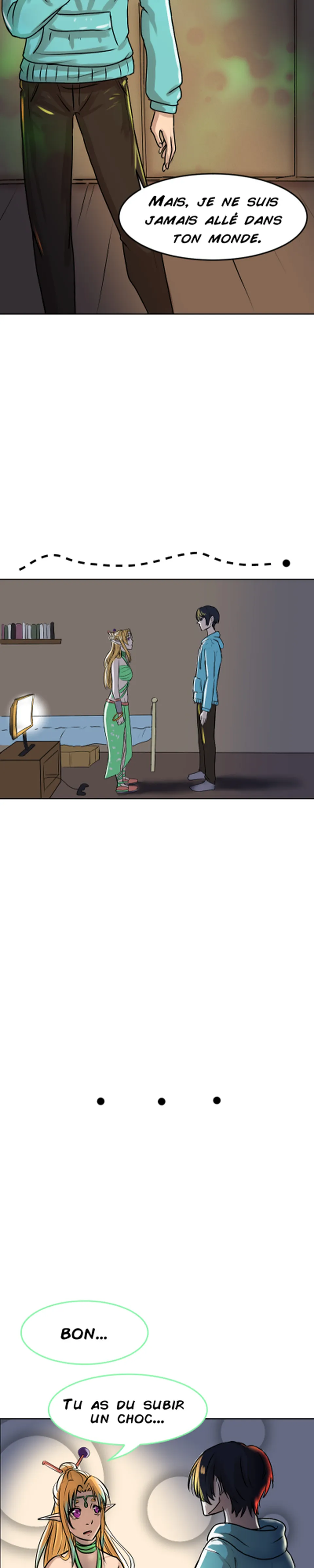 Épisode 1: Ton arrivée, Seite 1