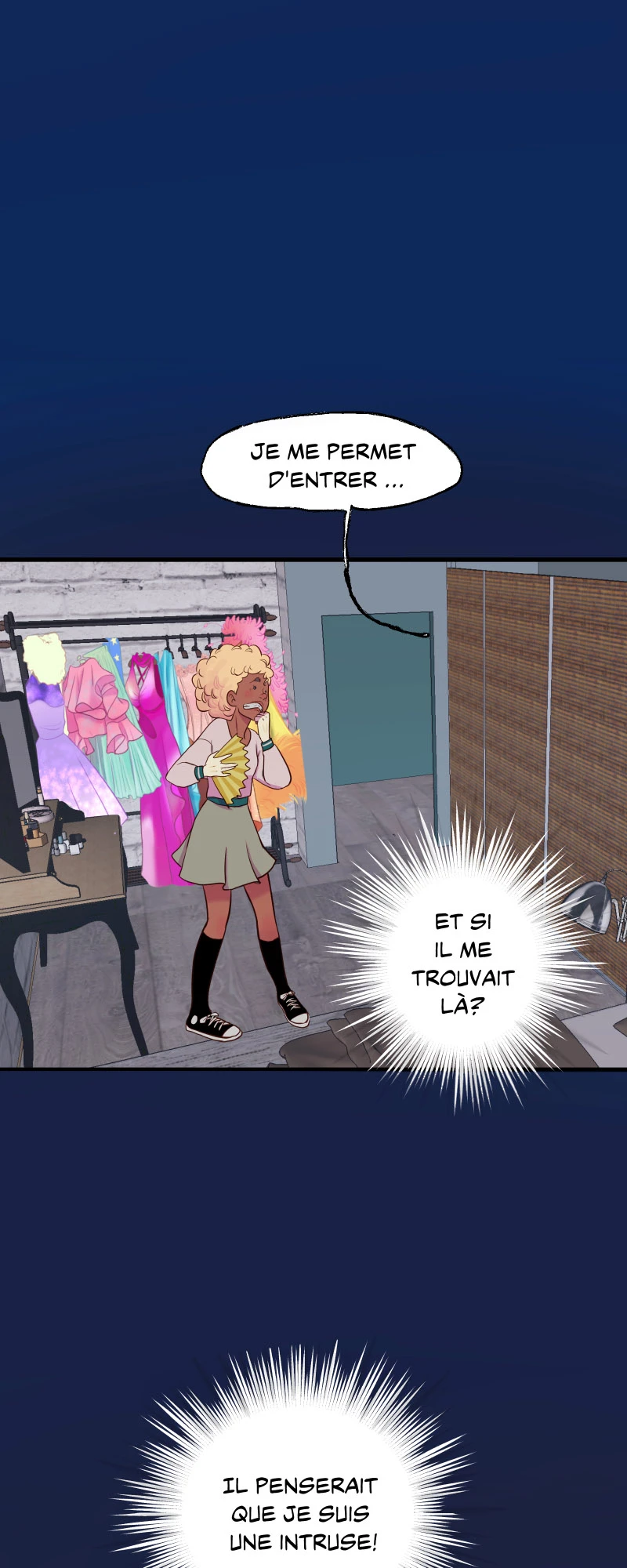 Il y a comme un lézard, page 23