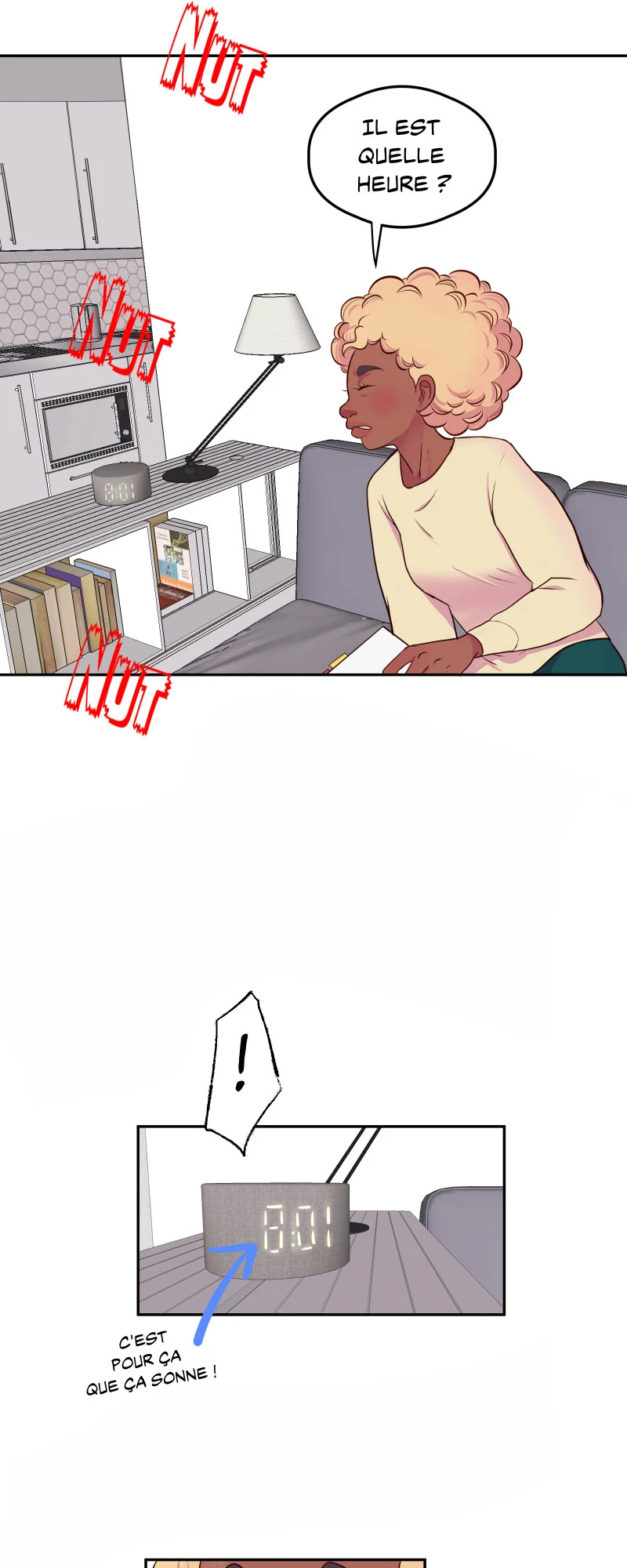 En retard !, page 3