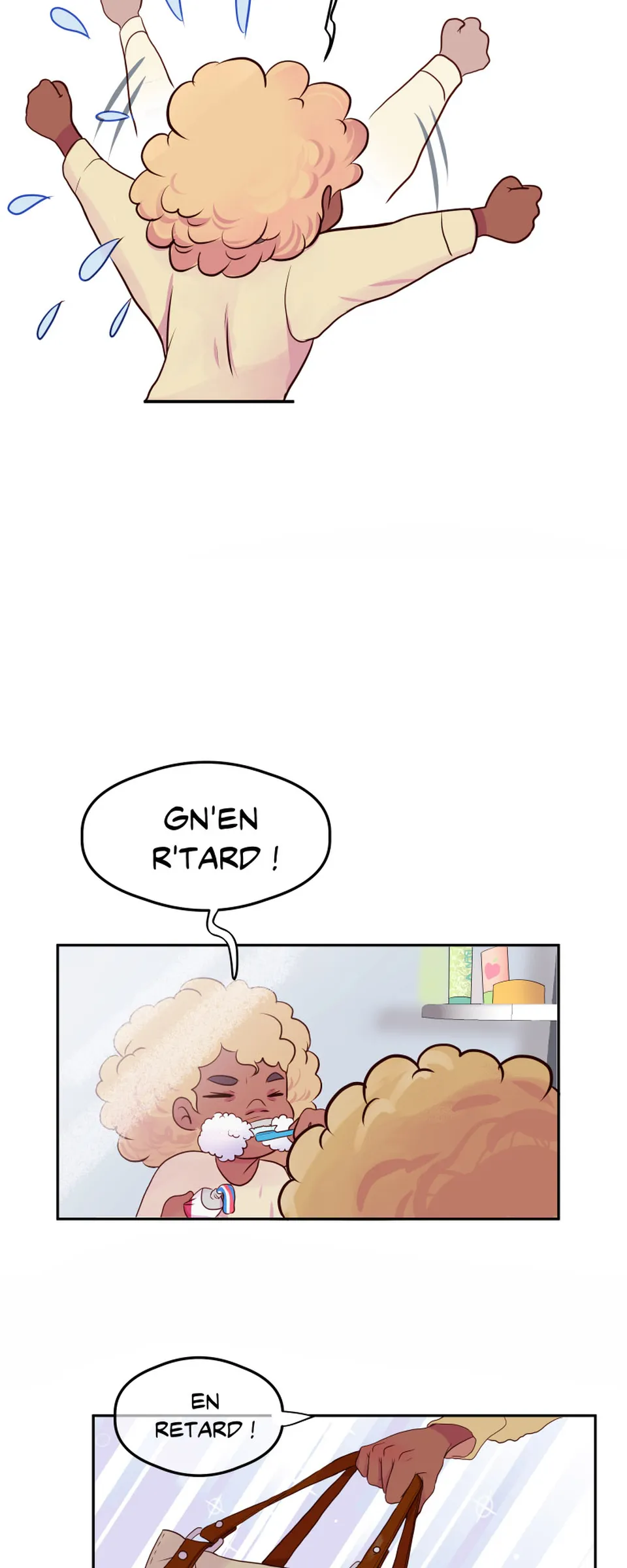 En retard !, página 3
