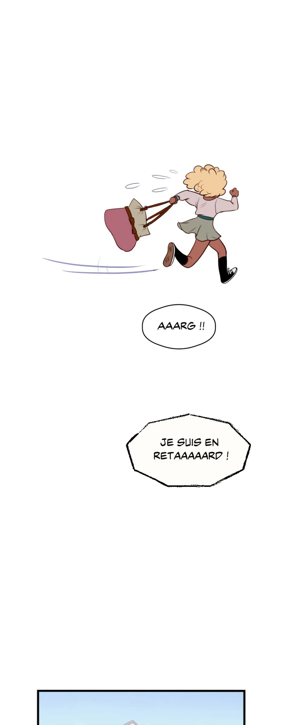 En retard !, página 3