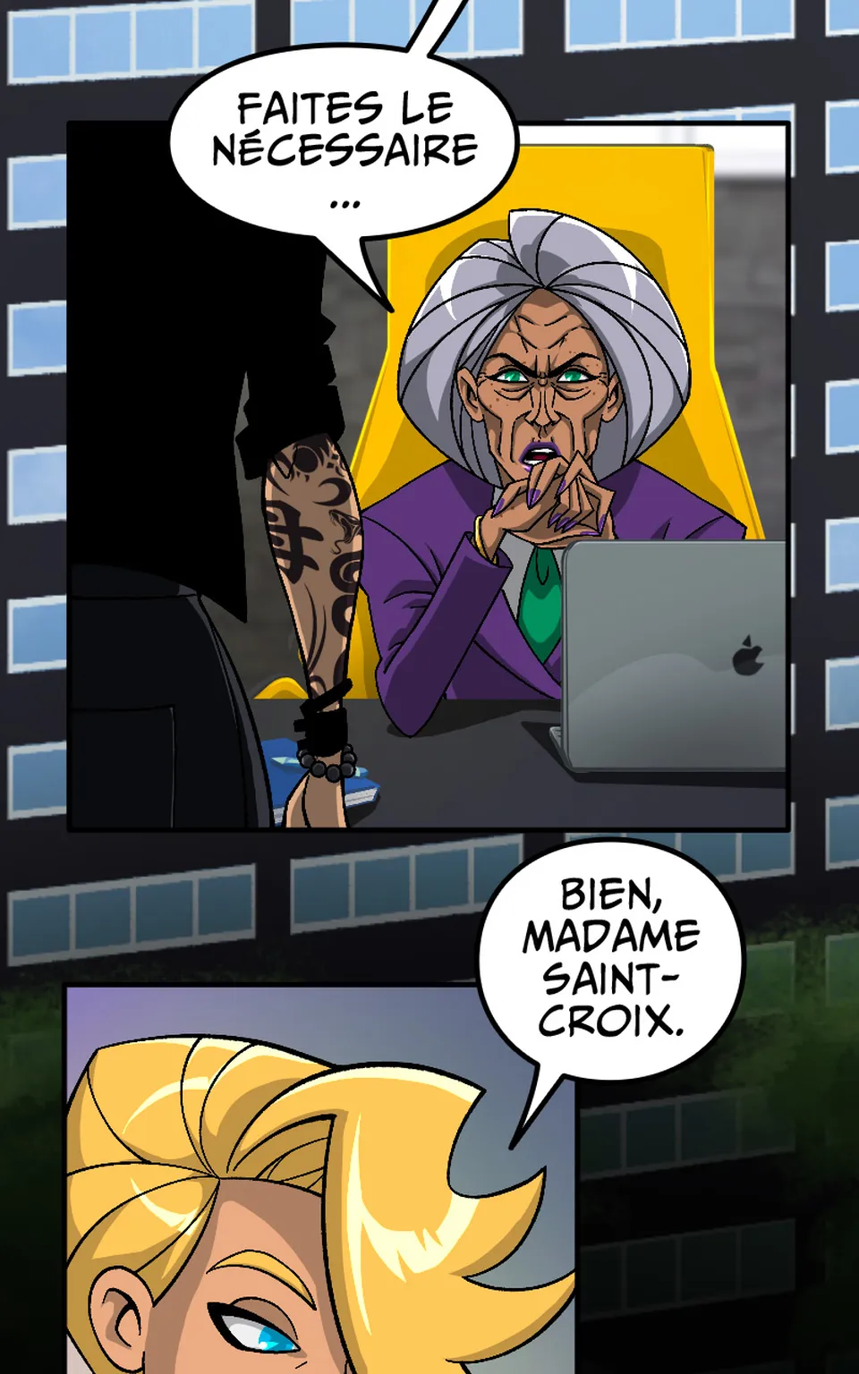 Précédemment, page 12