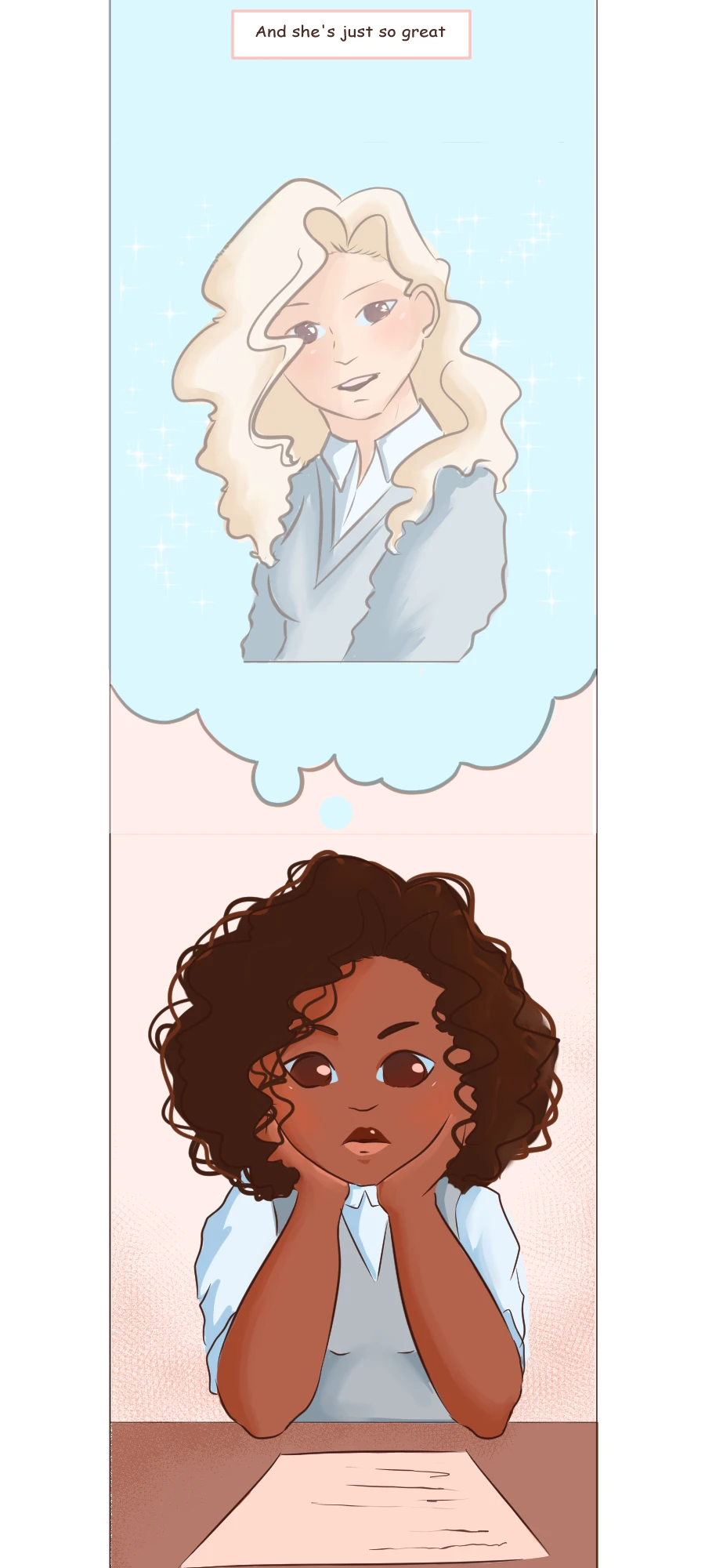 I really want to be her friend!, page 4