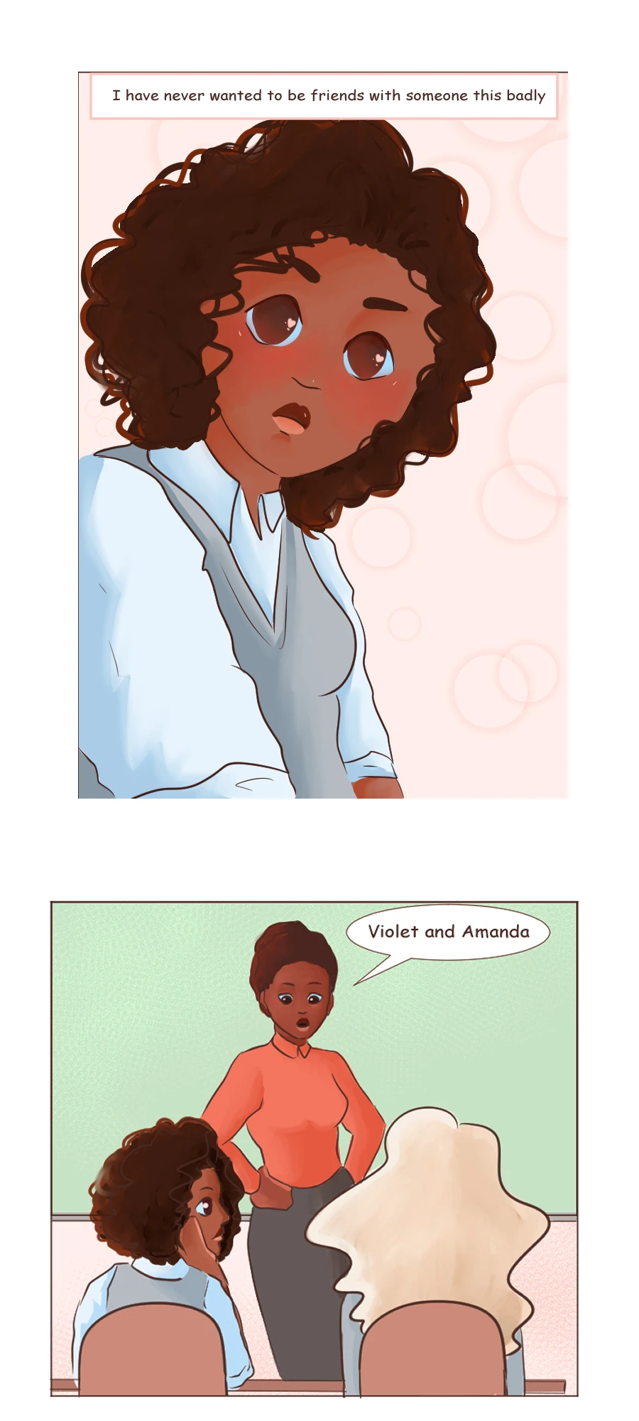 I really want to be her friend!, page 5