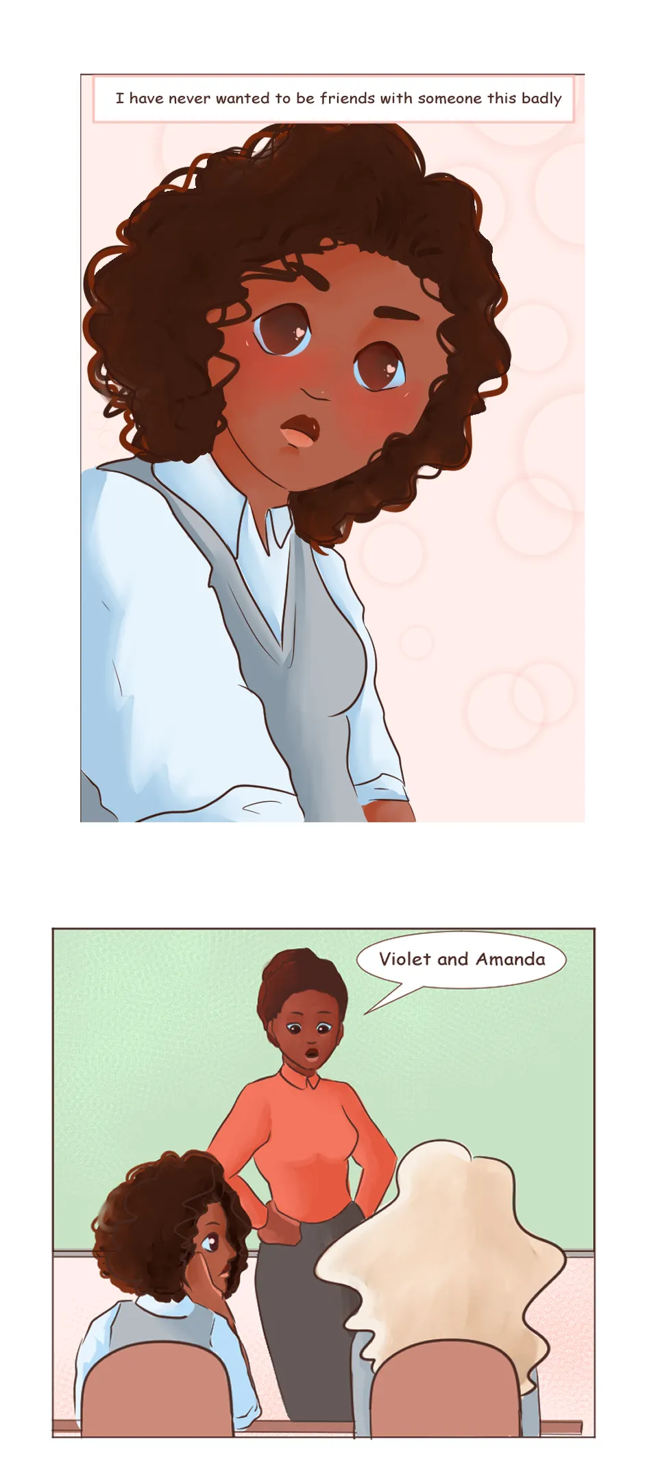 I really want to be her friend!, page 5