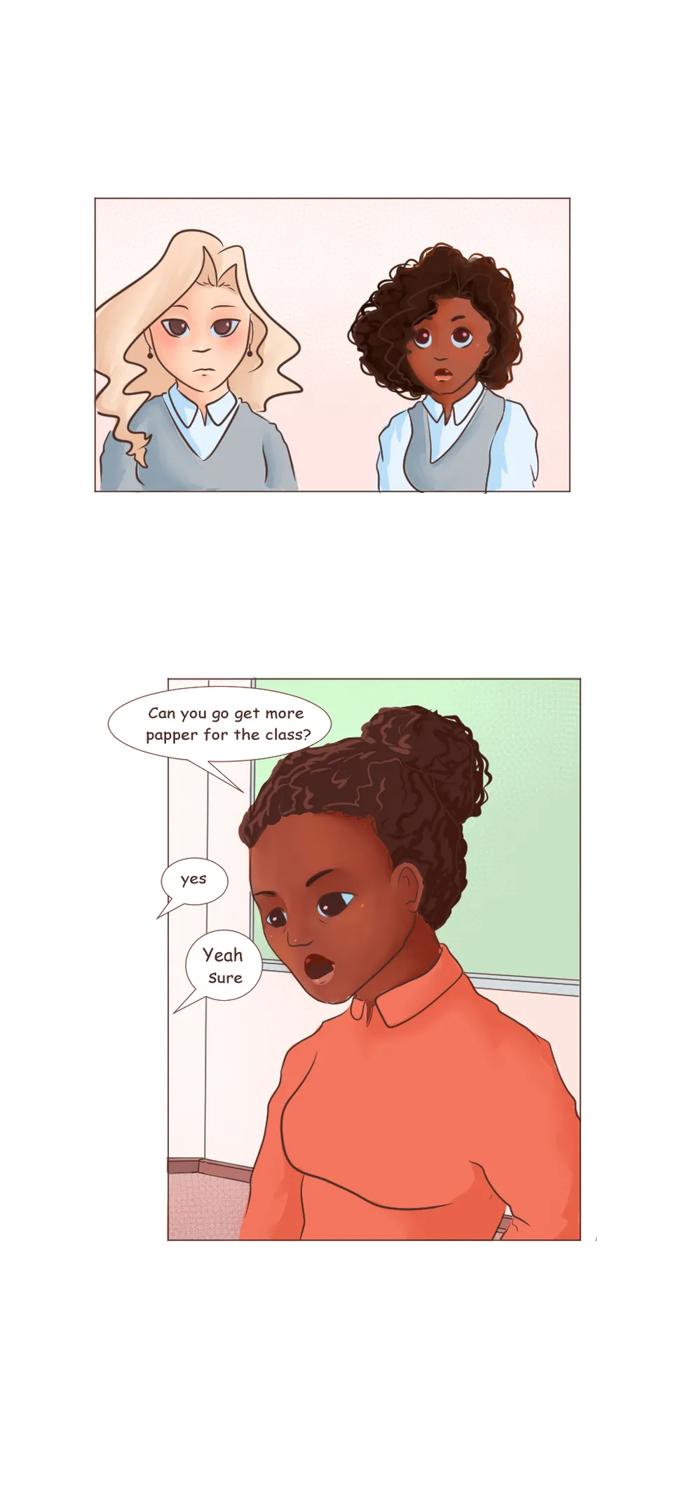 I really want to be her friend!, page 6