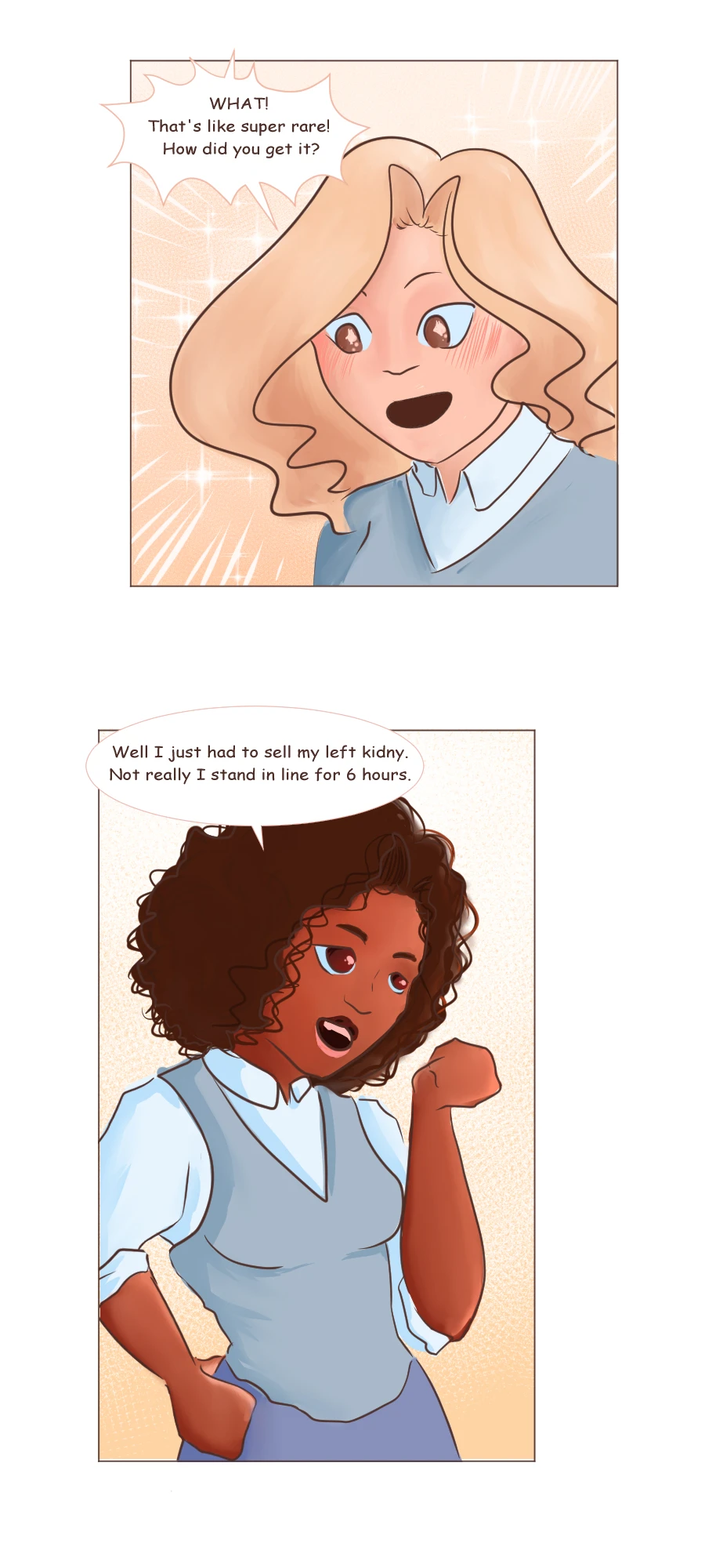I really want to be her friend!, page 12