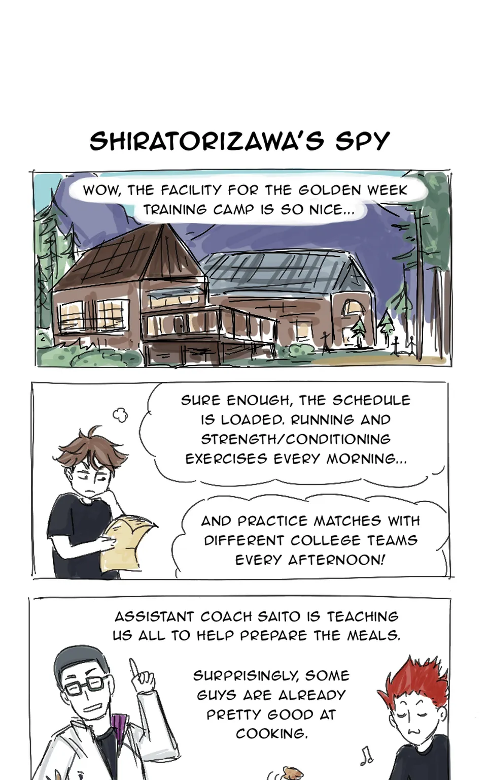 Training Camp, página 0