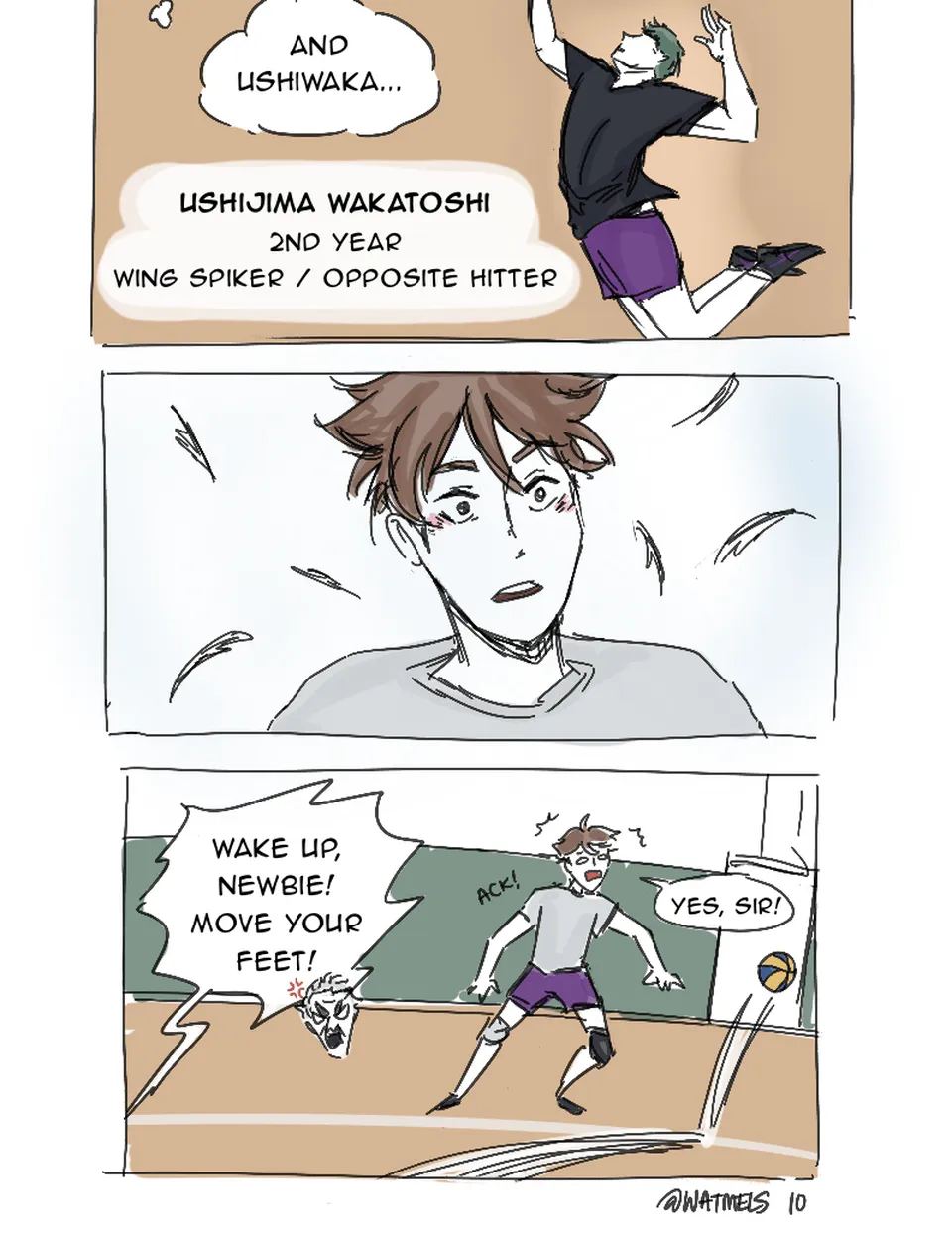 Volleyball Practice, Seite 2