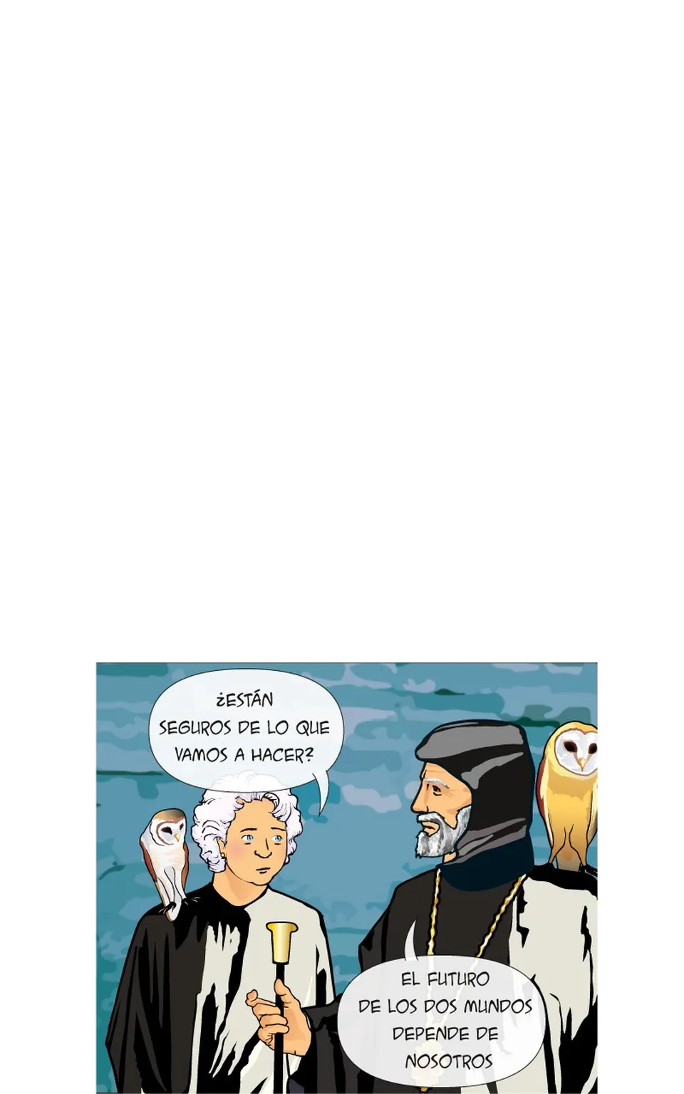 Temporada 2: "La Piedra de Luz"  Capítulo 1, página 11
