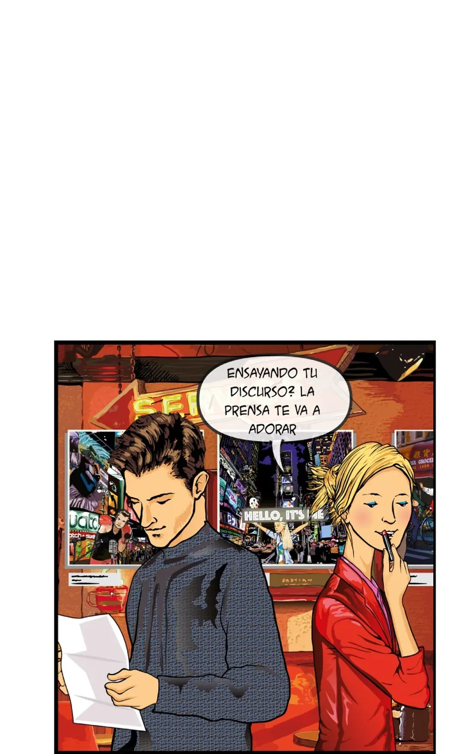 Temporada 1: "Back in New York "  Capítulo 12, page 14