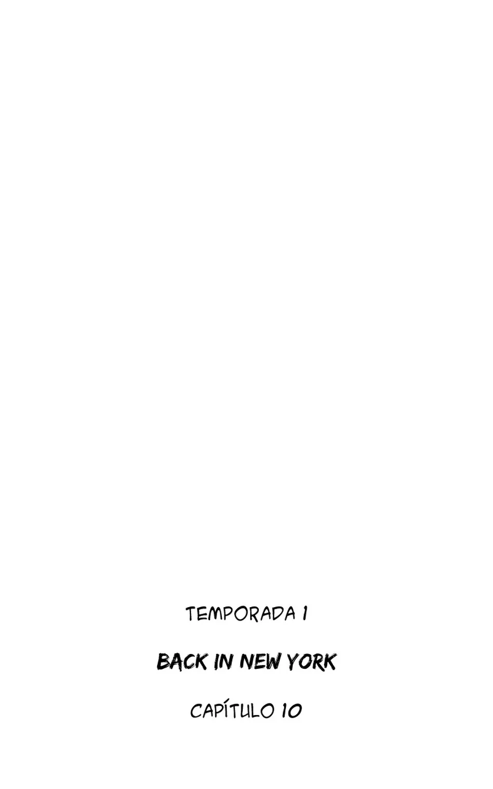Temporada 1: "Back in New York "  Capítulo 10, page 1