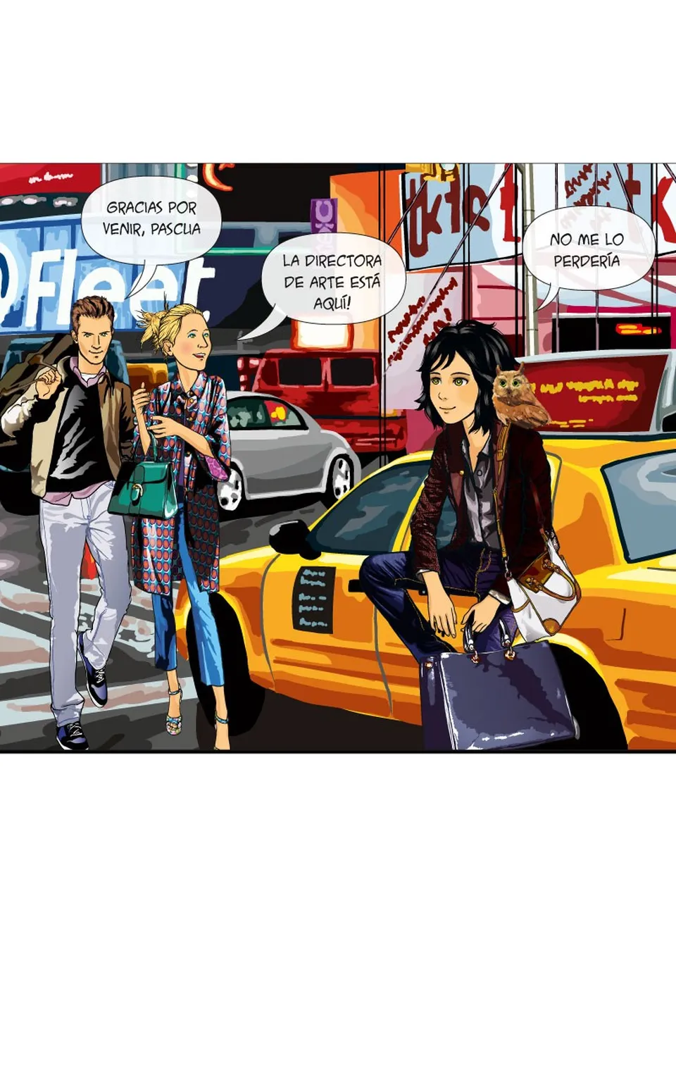 Temporada 1: "Back in New York "  Capítulo 4, page 16