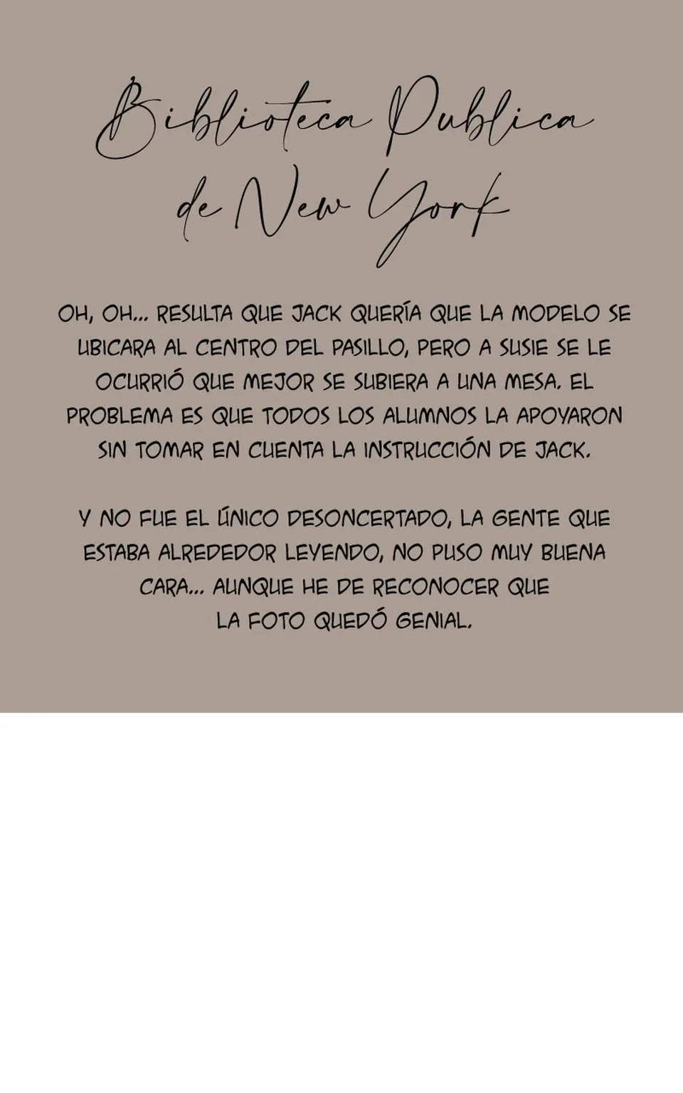 Temporada 1: "Back in New York "  Capítulo 4, page 22