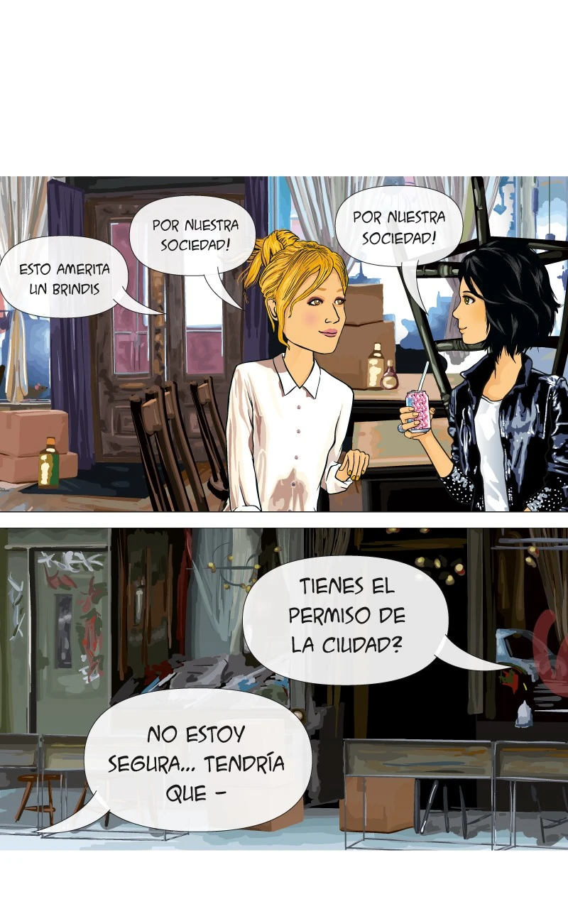 Temporada 1: "Back in New York " Capítulo 3, página 20