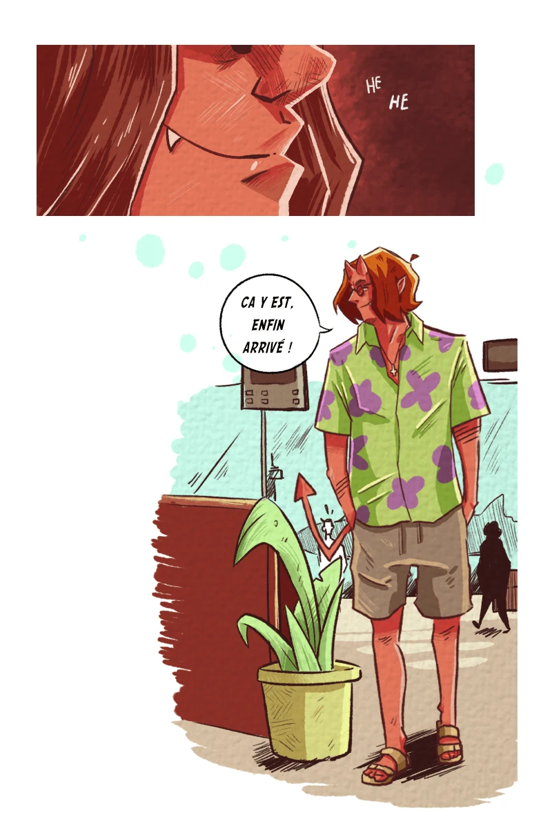 Les Pieds sur Terre, page 1