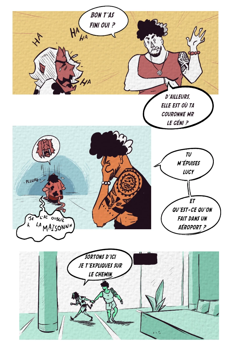 Les Pieds sur Terre, page 8