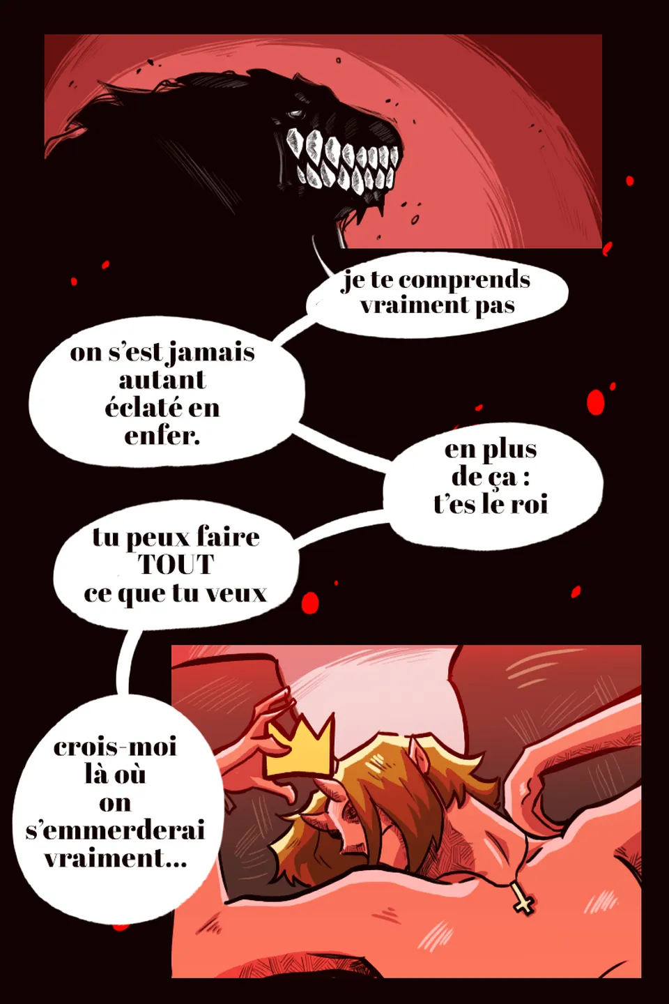 Qu'est-ce qu'on s'emmerde en enfer..., page 15