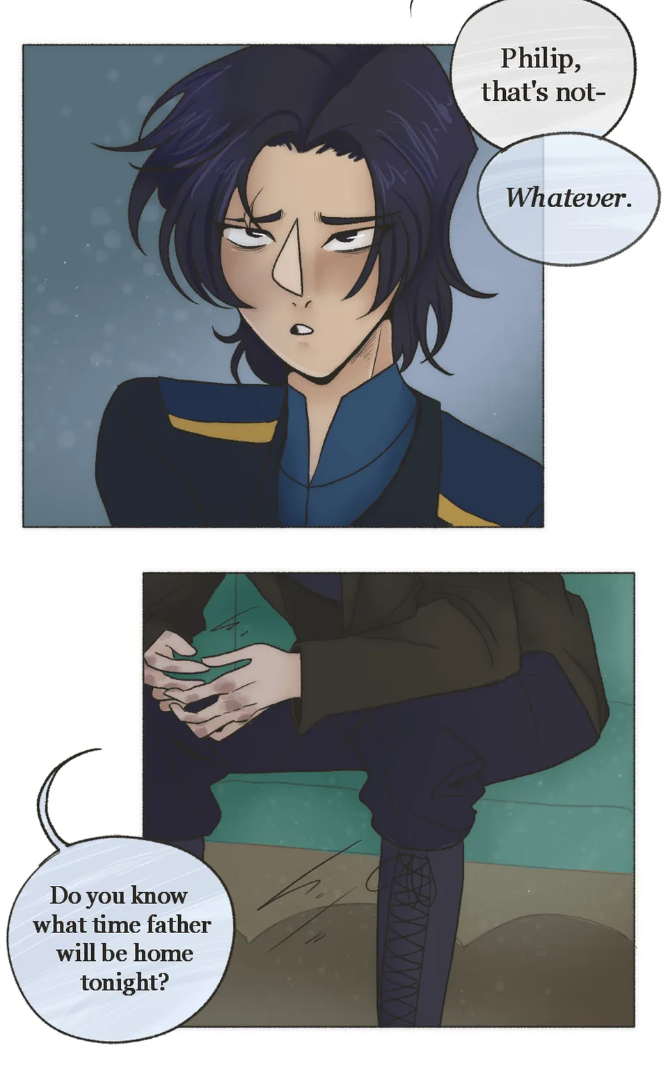 Episode 3:  A Stage of Grief, page 13