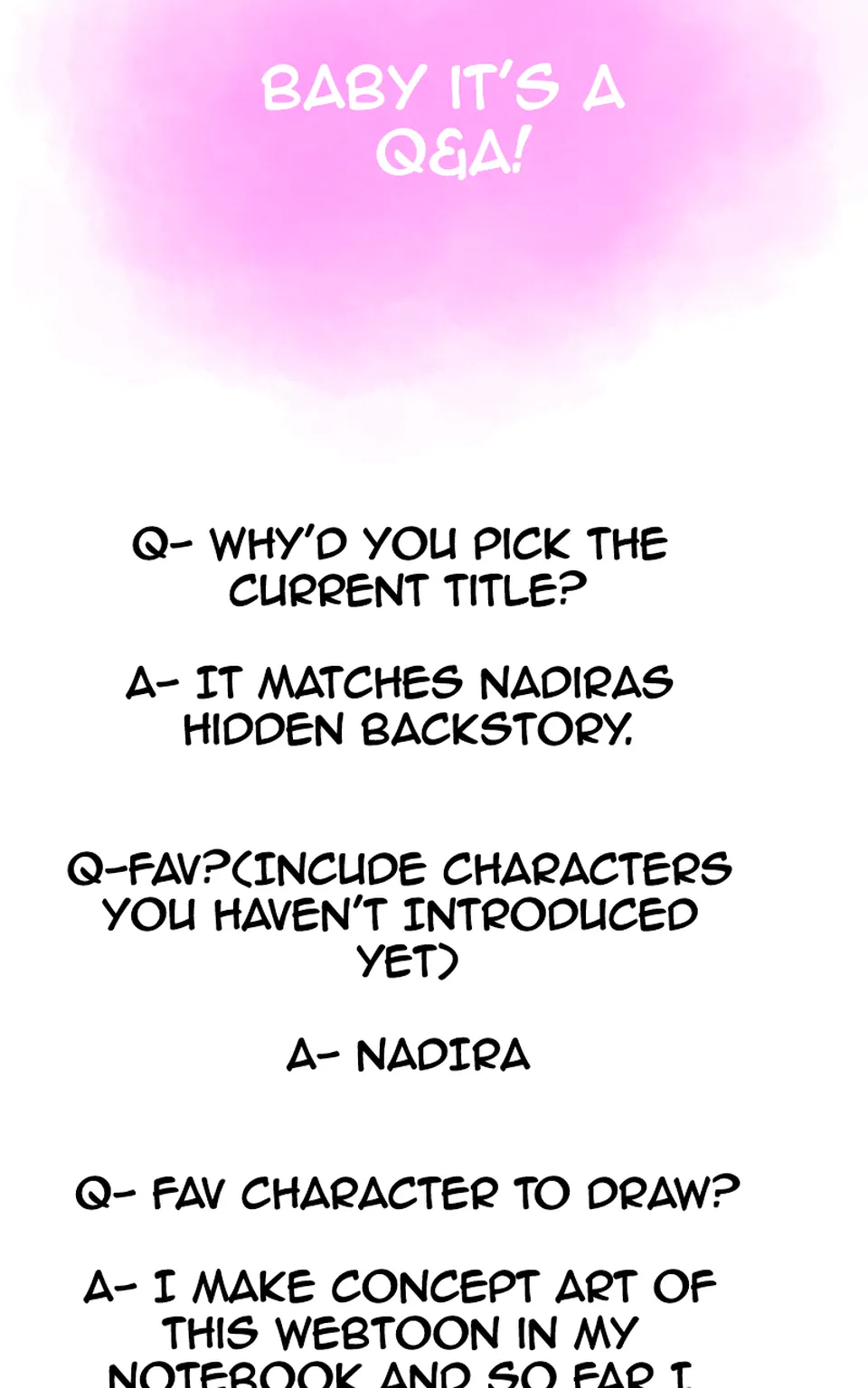 Q&A special, página 1