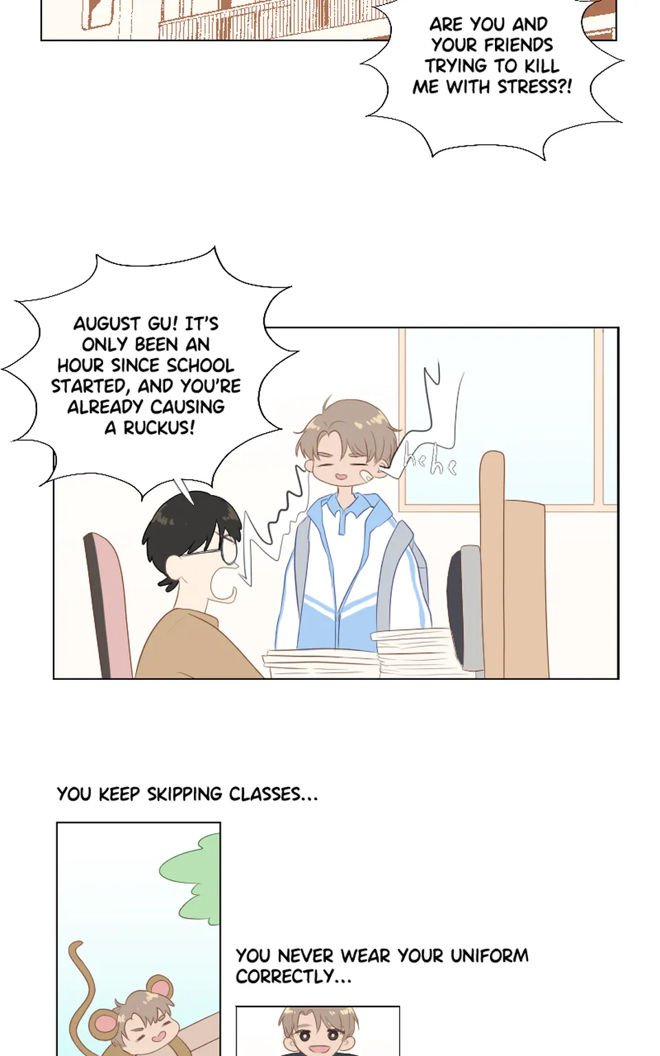 Ep. 1 - Seat Change, página 1