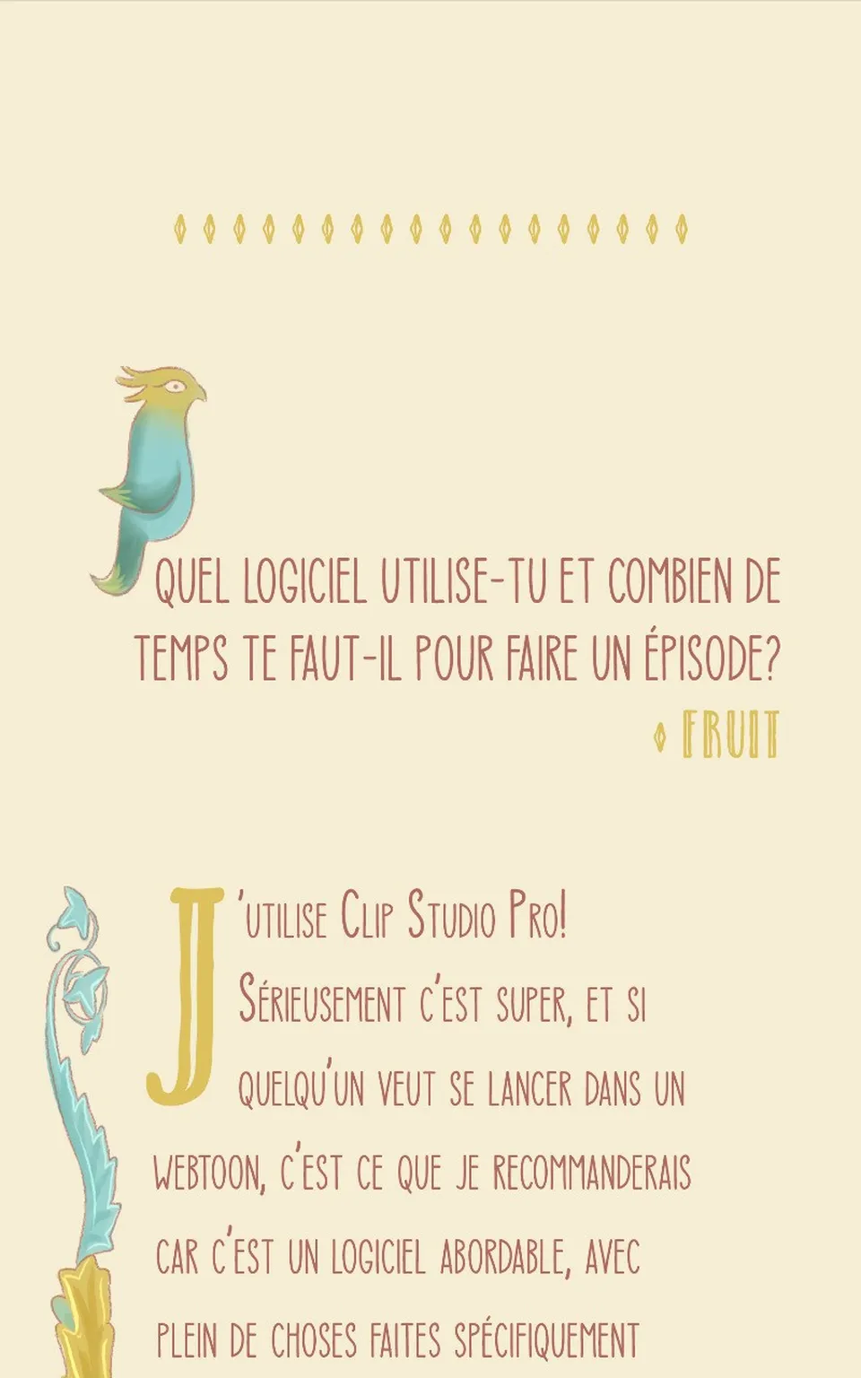 (Petite parenthèse – réponses Q&A), page 27