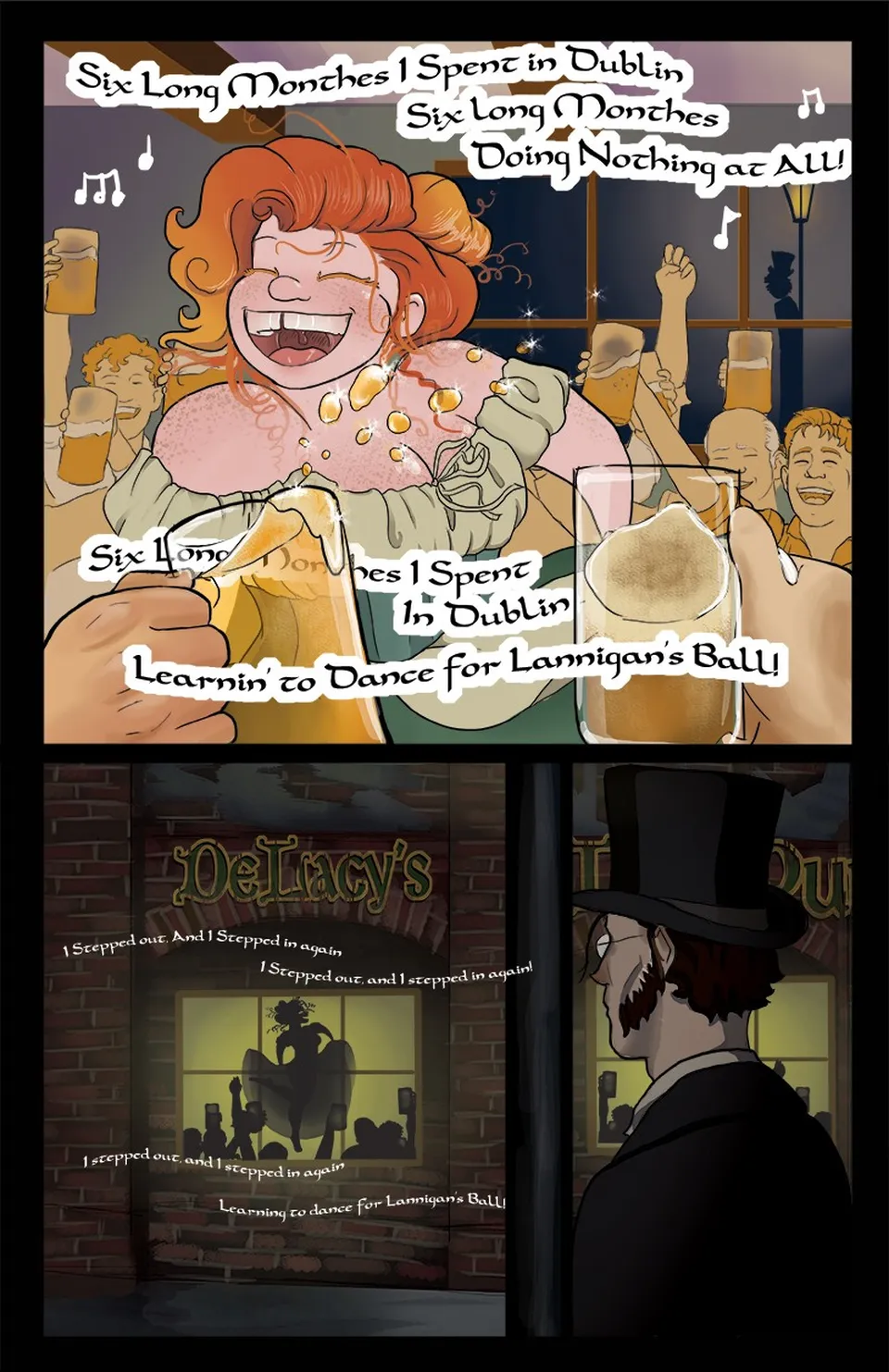 Lannigan's Ball, Seite 1