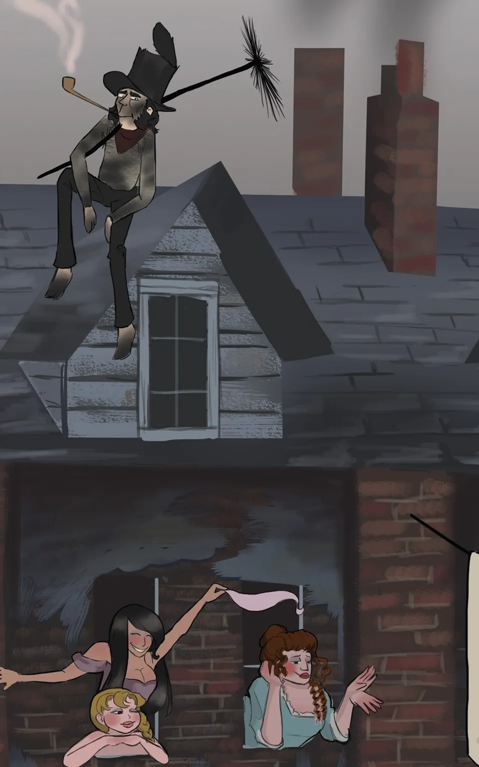 Downstairs, page 8