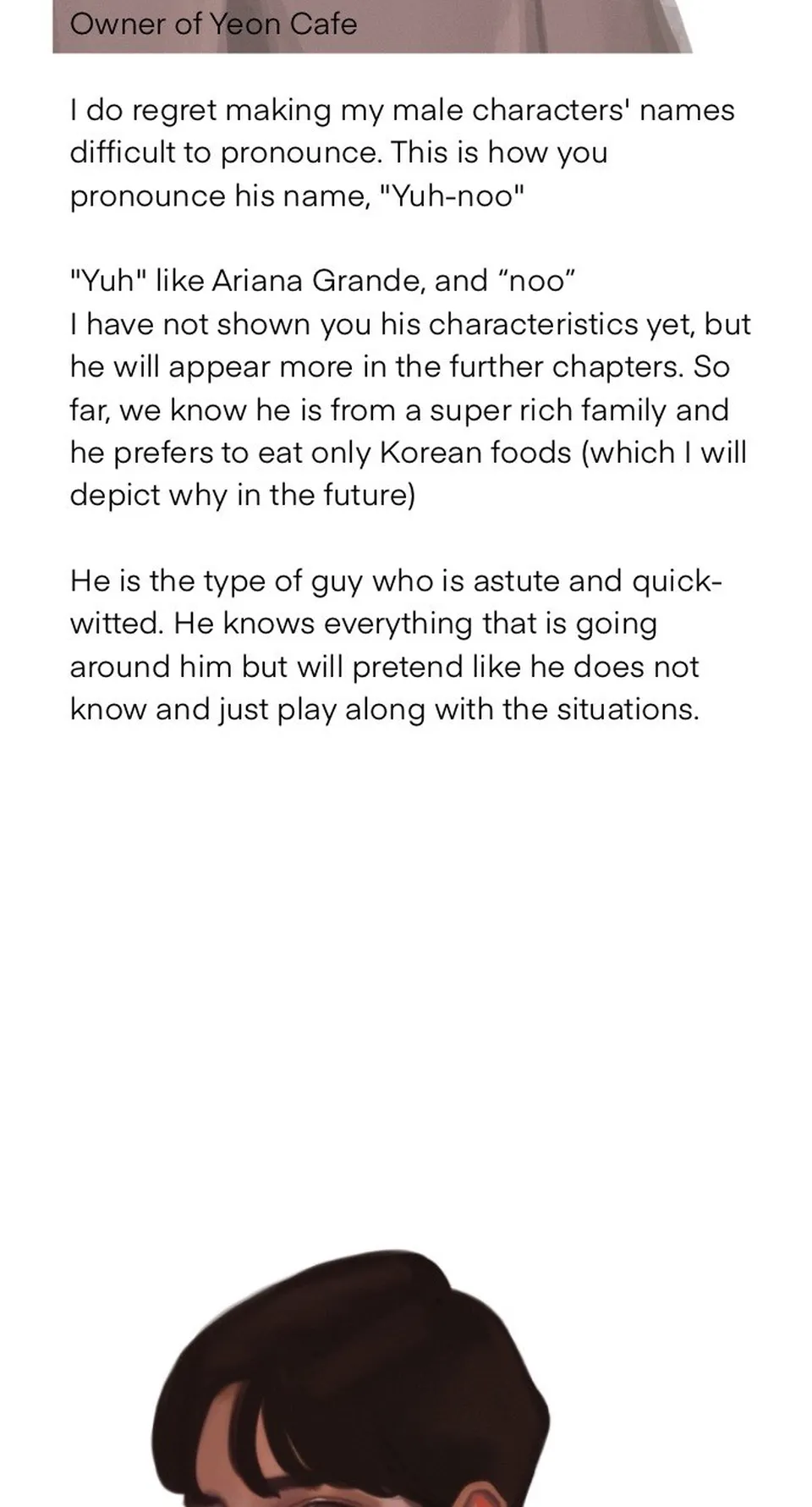 Character Profile, page 2