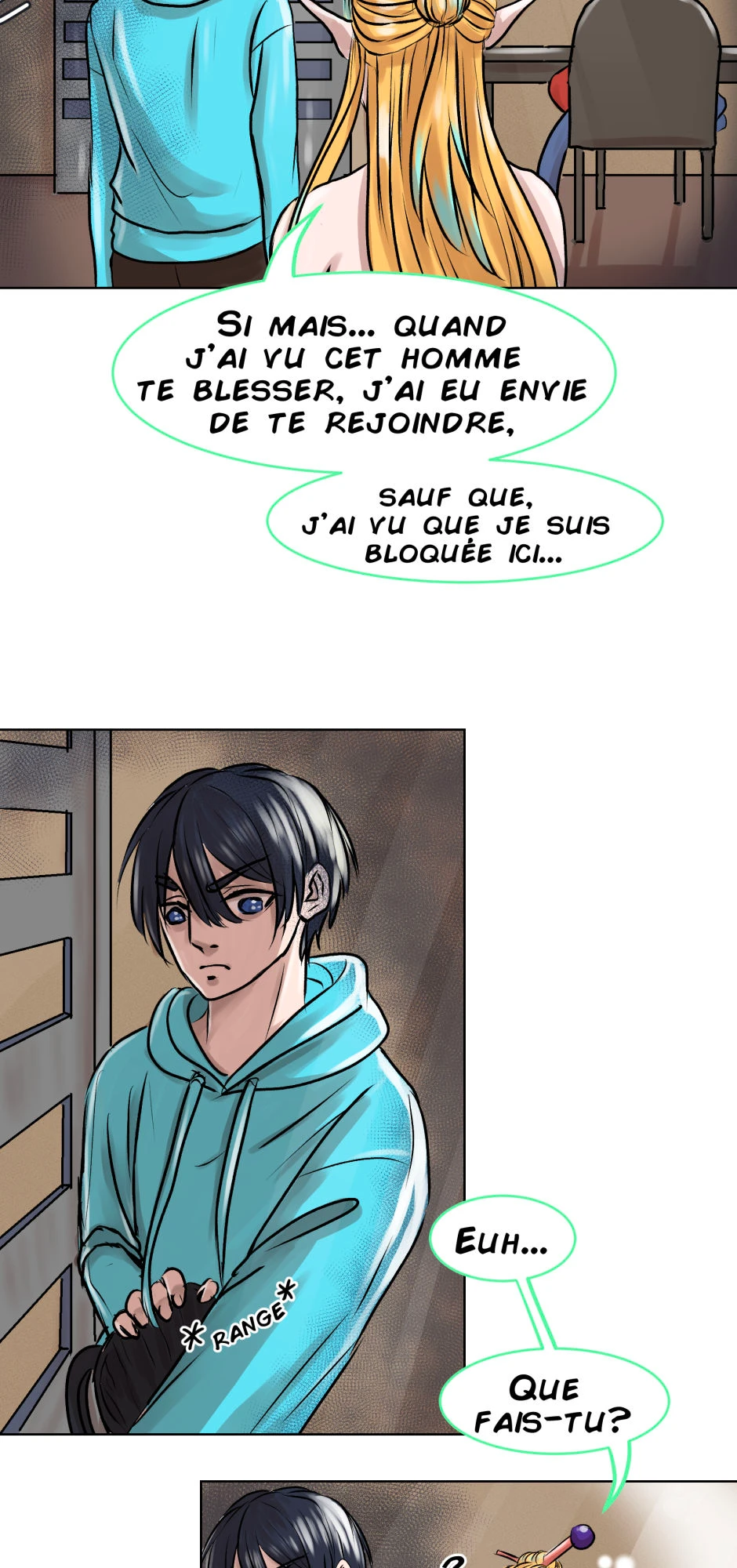Épisode 3: Le départ, página 18