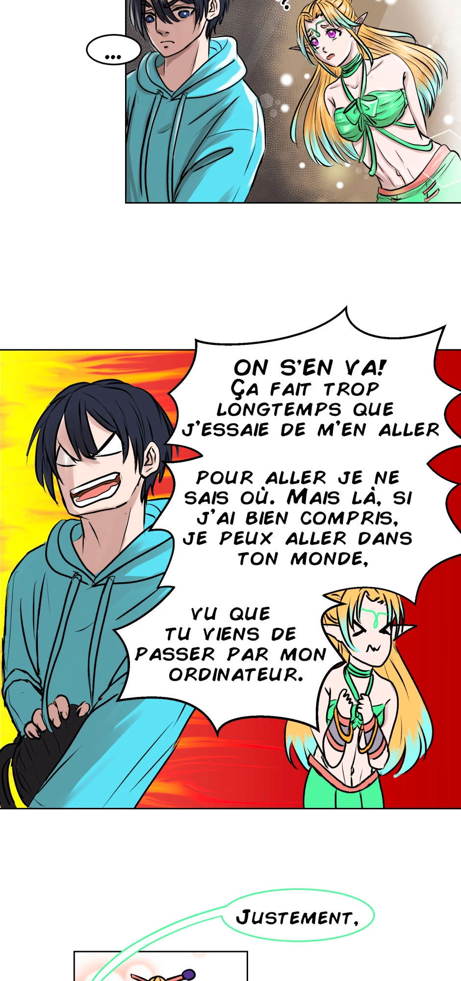 Épisode 3: Le départ, página 19