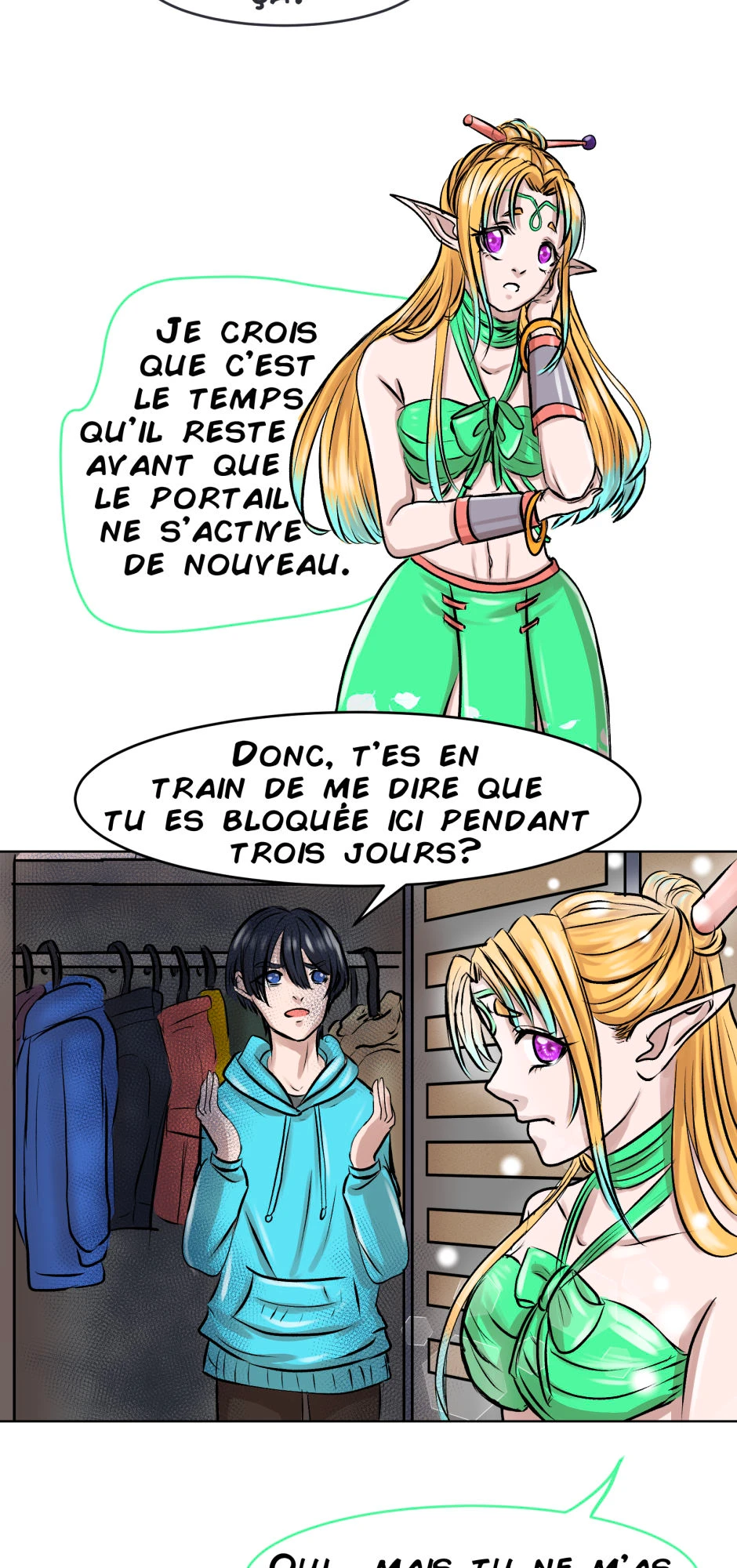 Épisode 3: Le départ, página 21