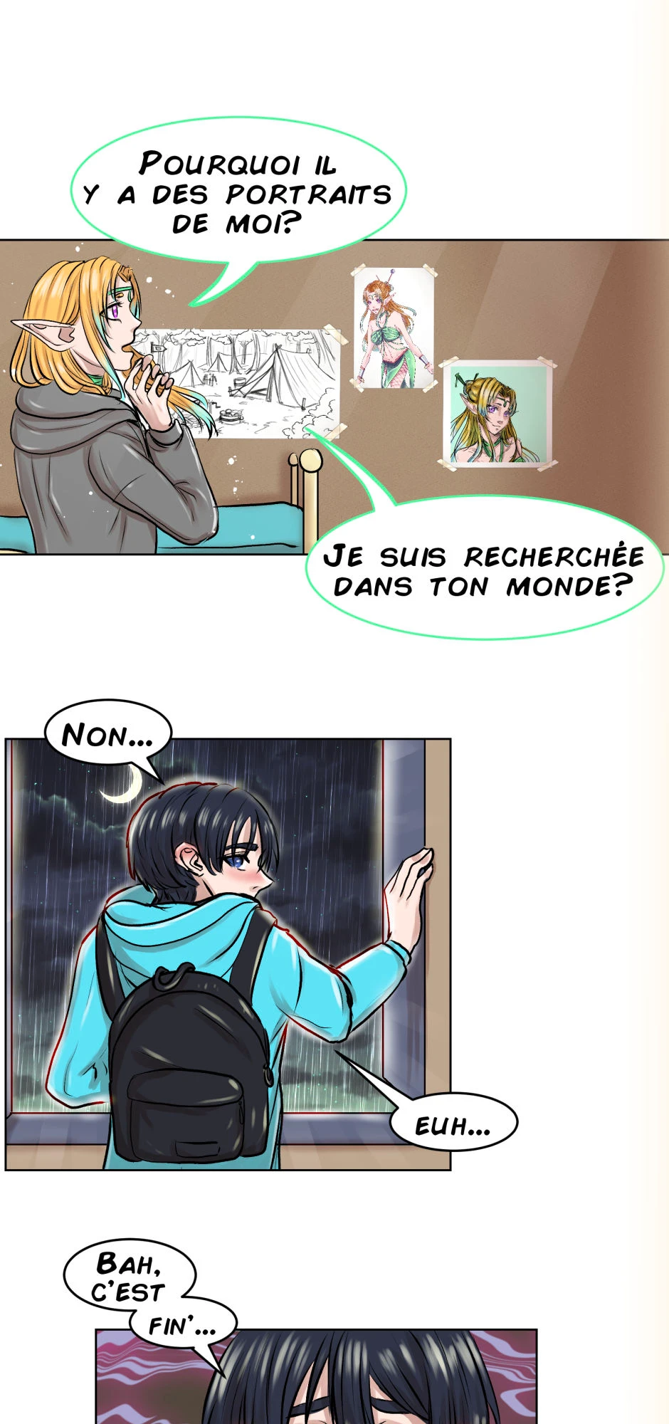 Épisode 3: Le départ, página 27
