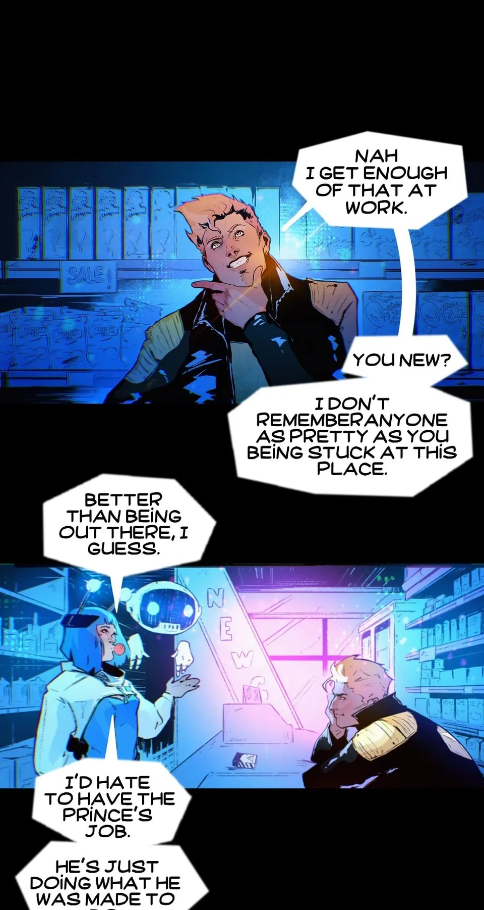Issue 1- Page 2- Smoking on Io, página 1
