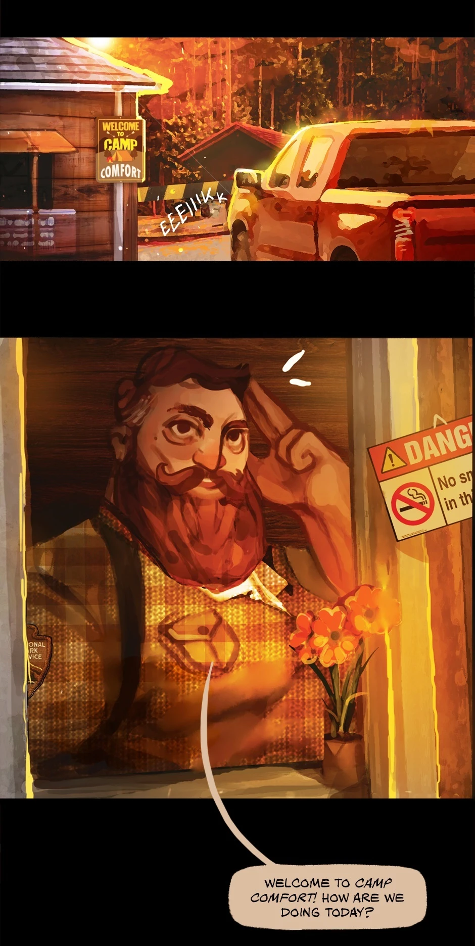 Issue 1- Page 3- Oh..., Seite 1