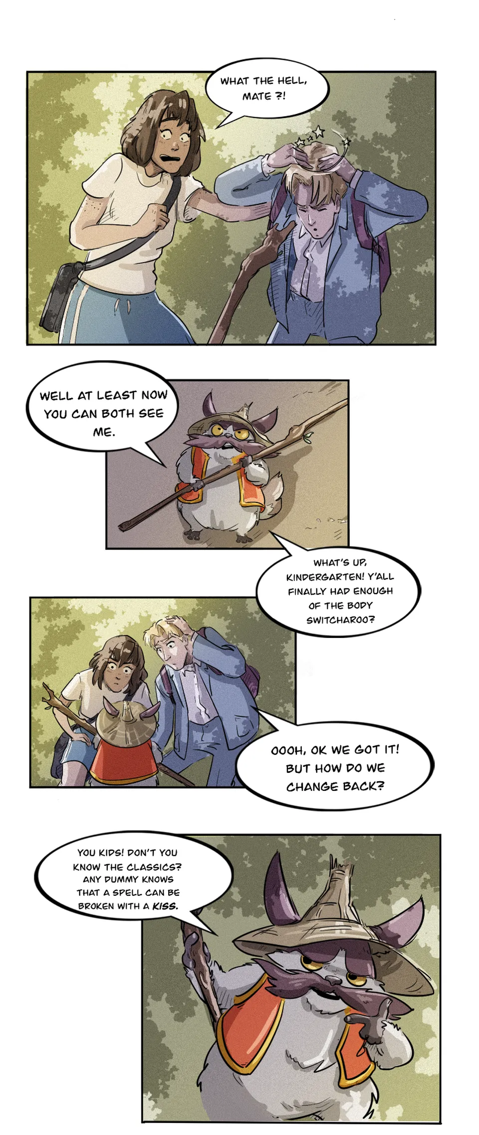 Chapter 5. In which I was Finally Invited. Part I, page 19