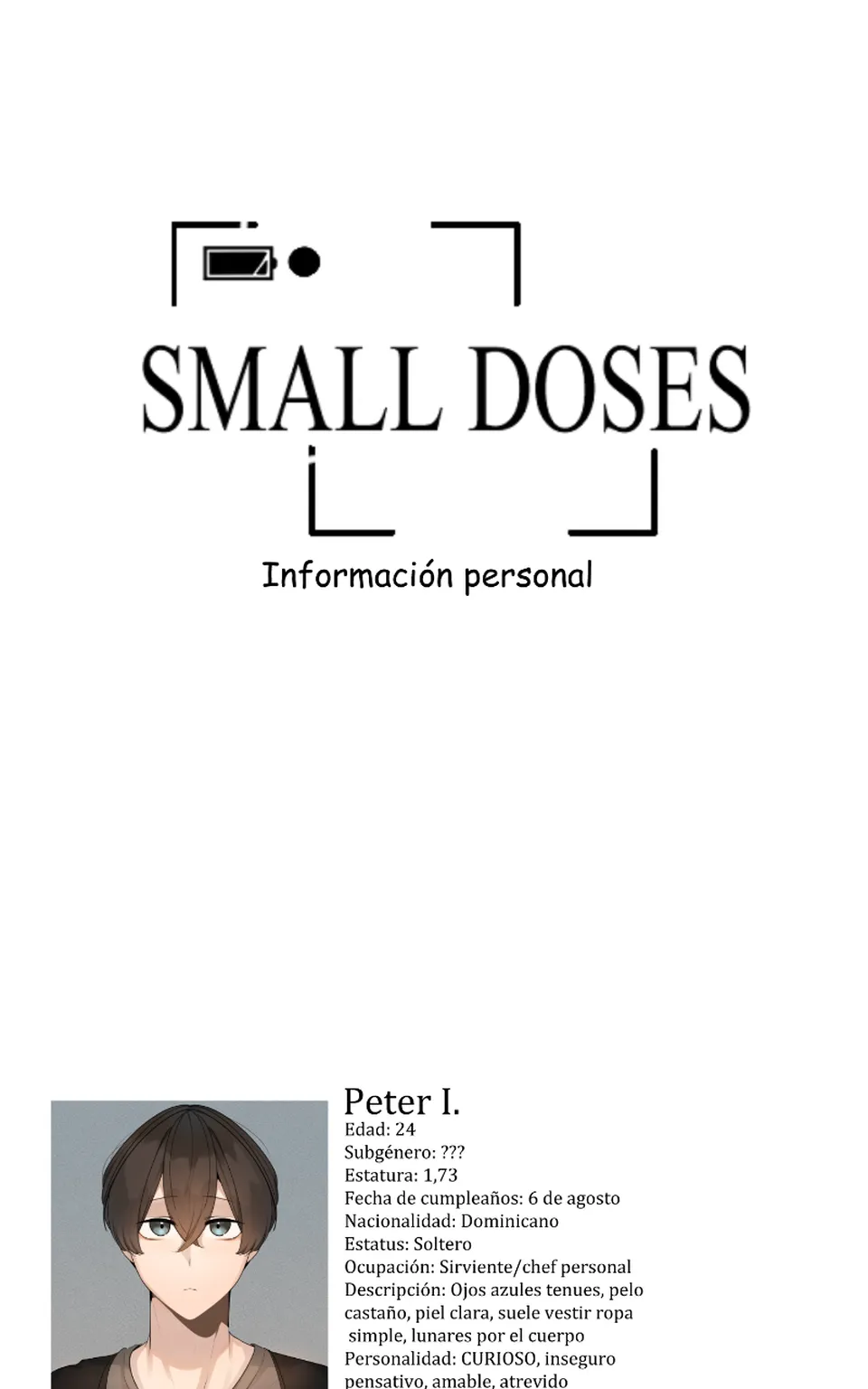 Información personal., Seite 1
