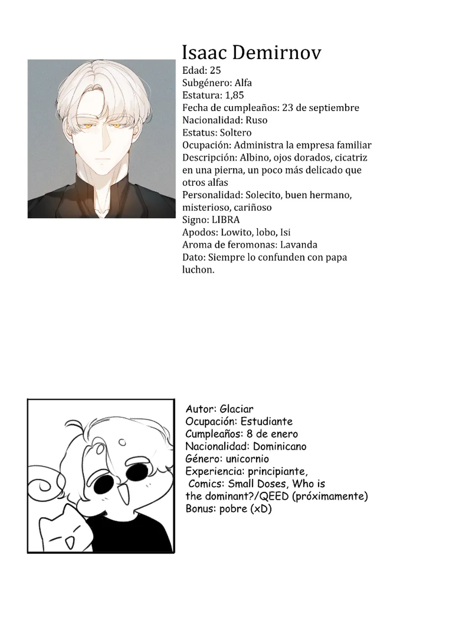 Información personal., Seite 3