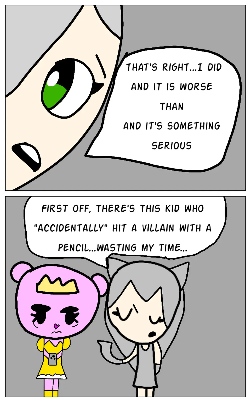 Never meet "Real" Heroes, página 2