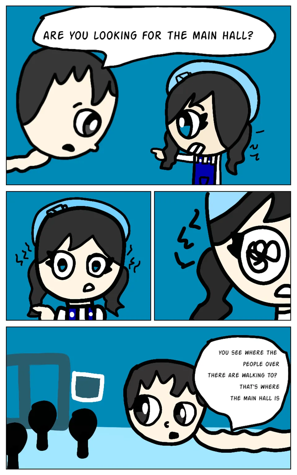 Follow those footsteps, page 19