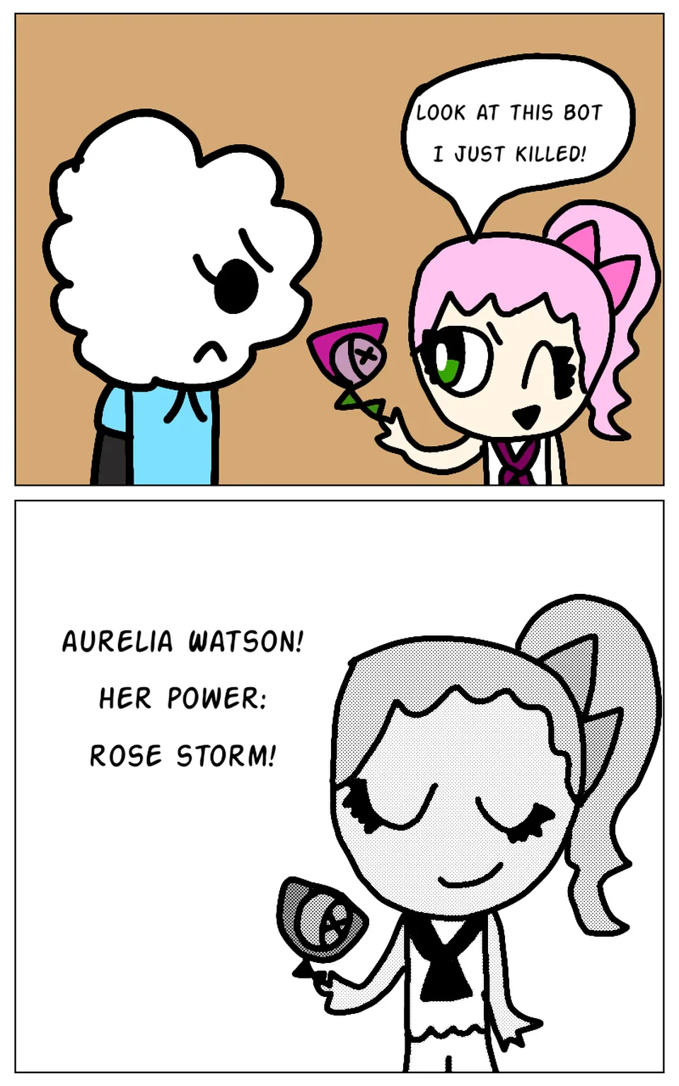 The wall of roses, page 18