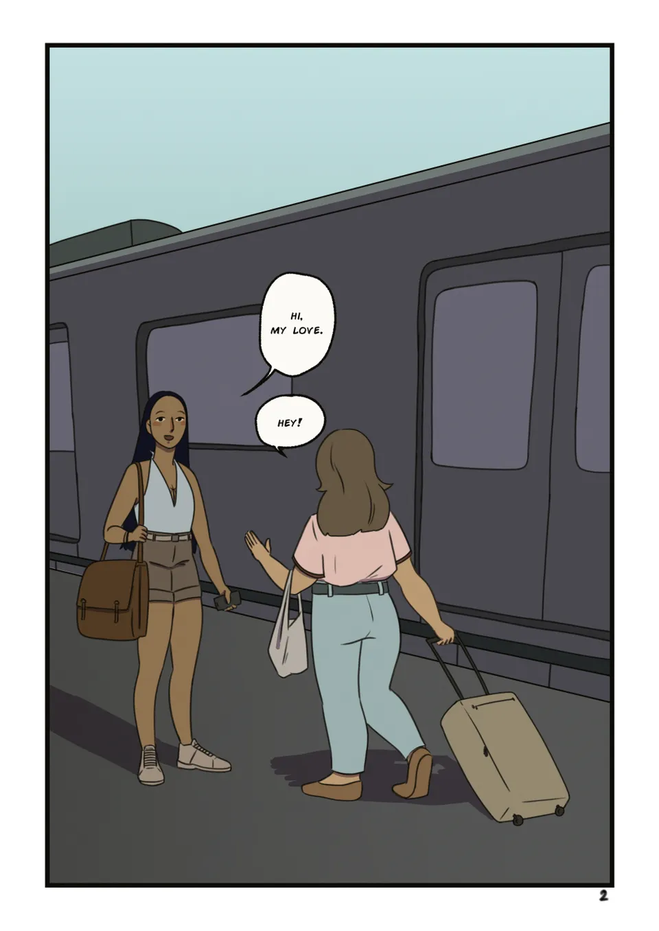 Lucy's journal: summer holidays, Seite 2