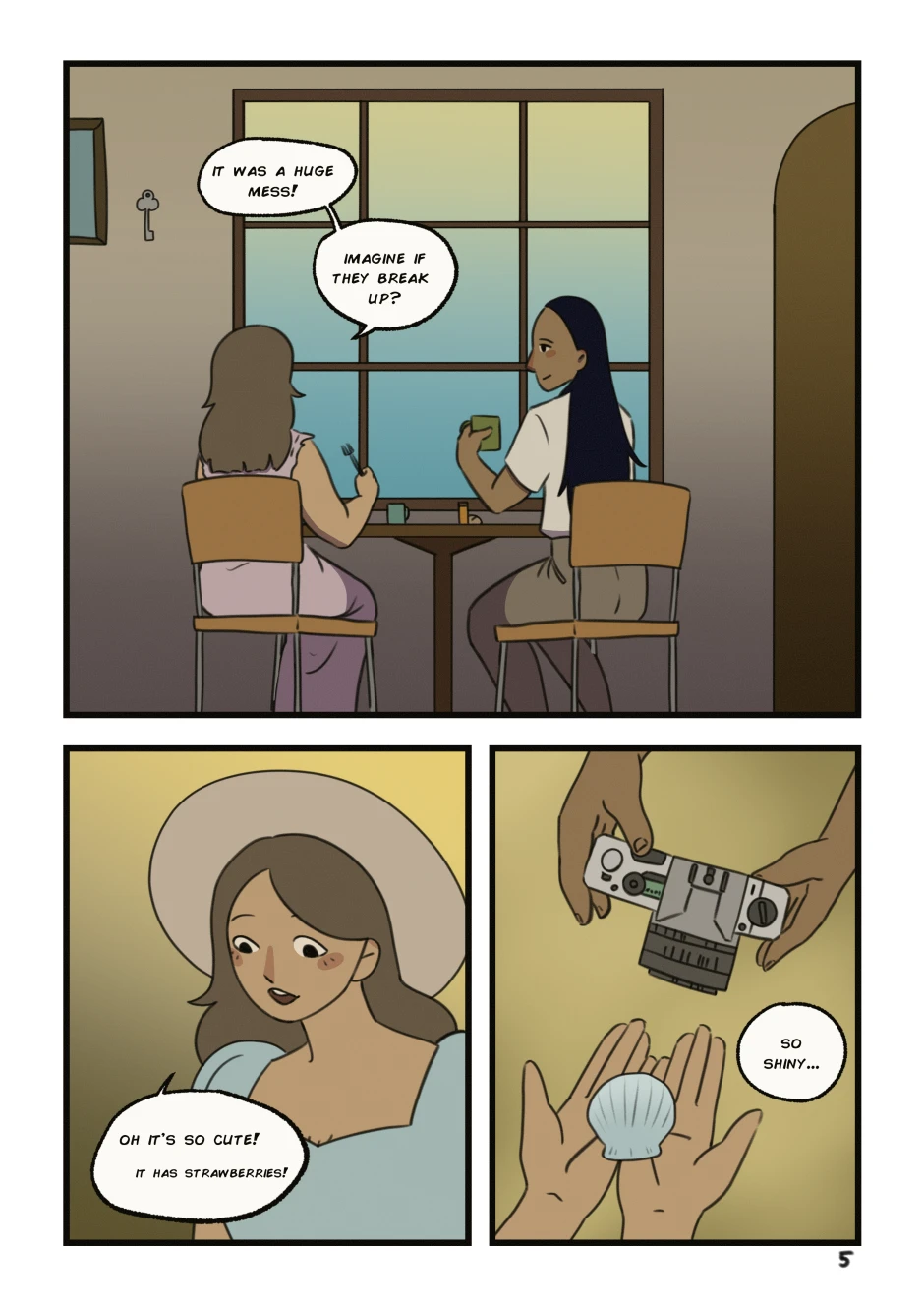 Lucy's journal: summer holidays, página 5
