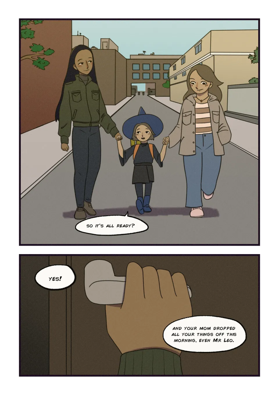 Lucy's journal: Halloween, page 3