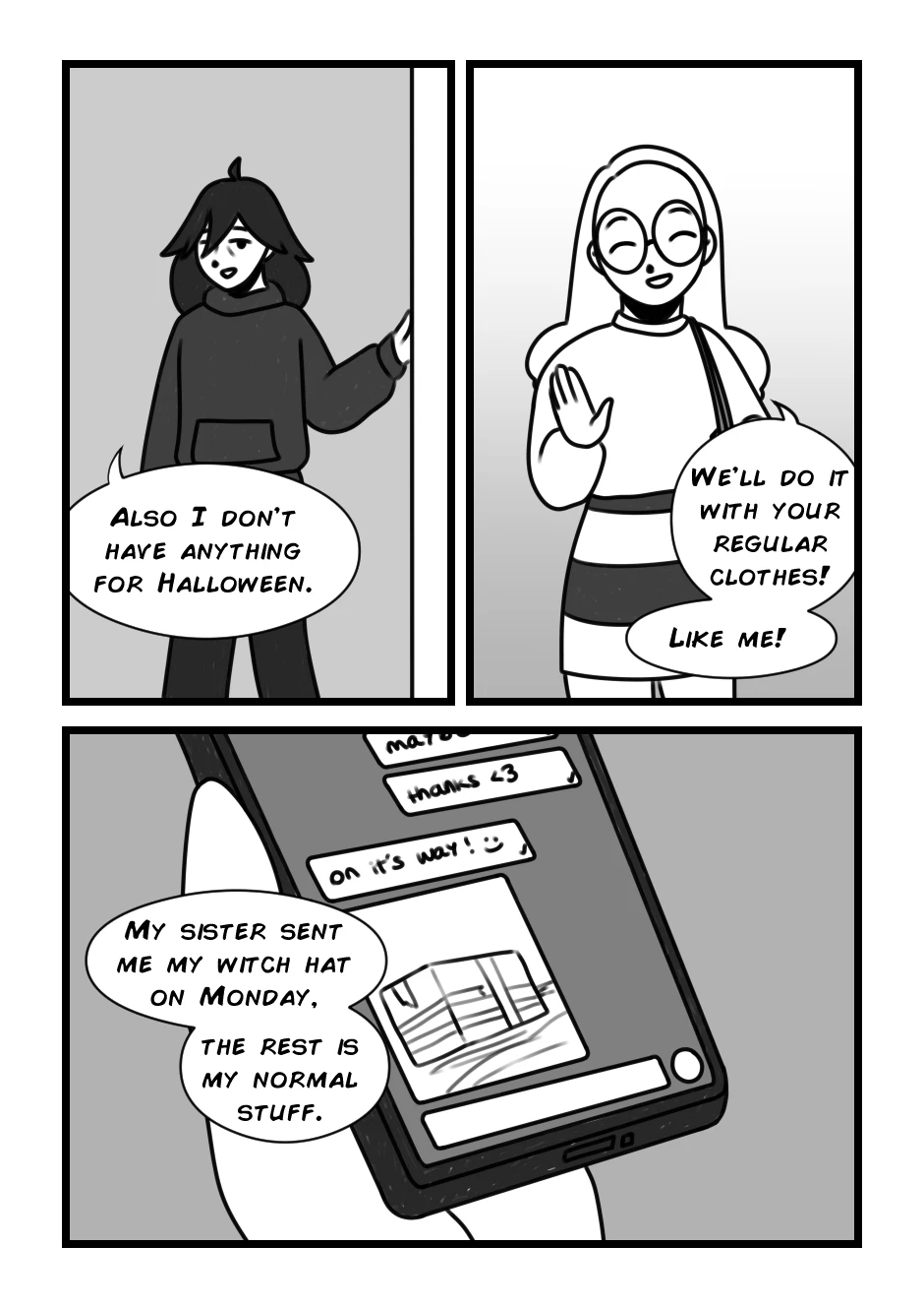 Halloween special comic!, page 3