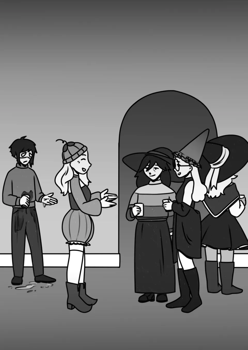 Halloween special comic!, Seite 9