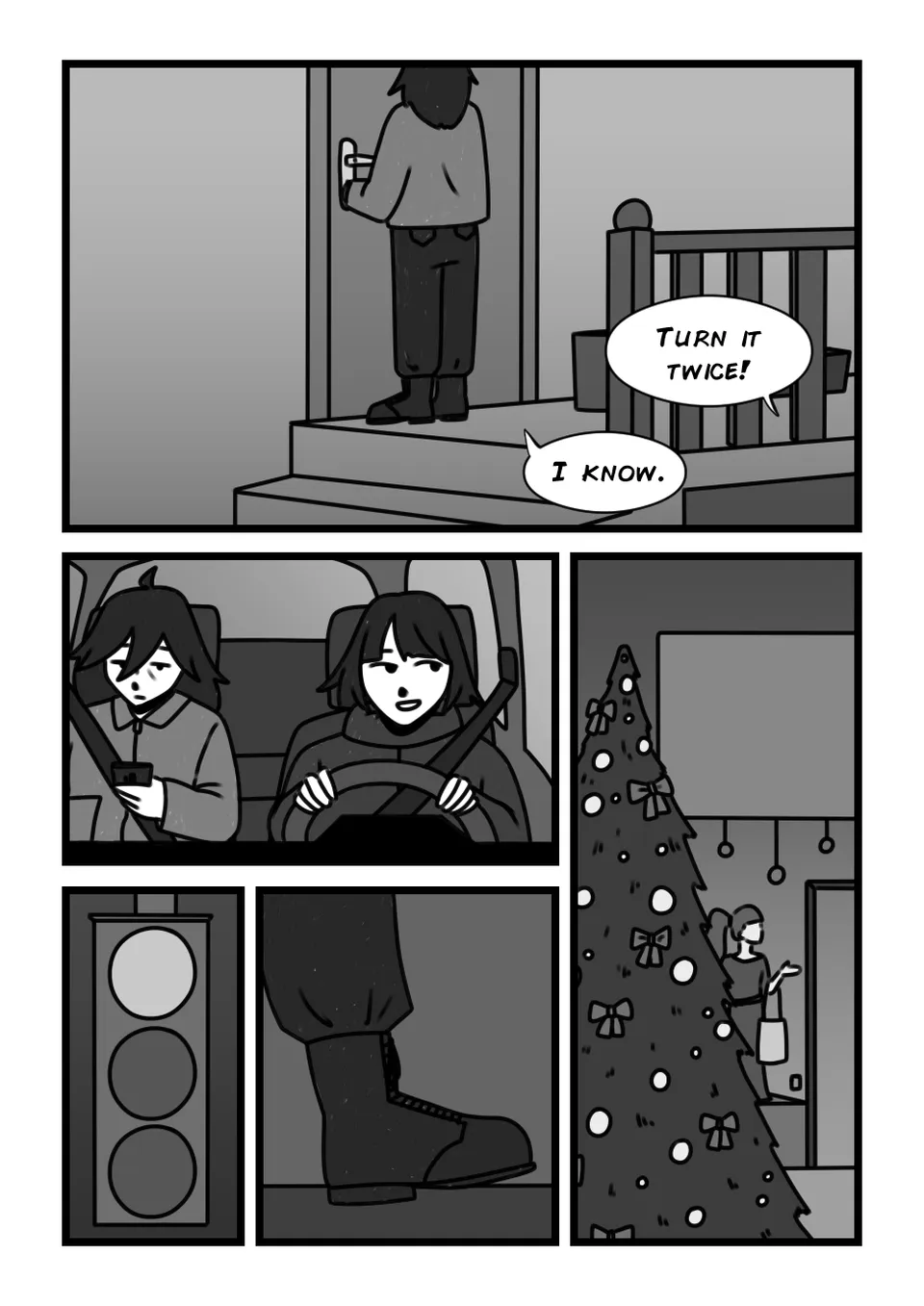 Christmas special comic!, Seite 2