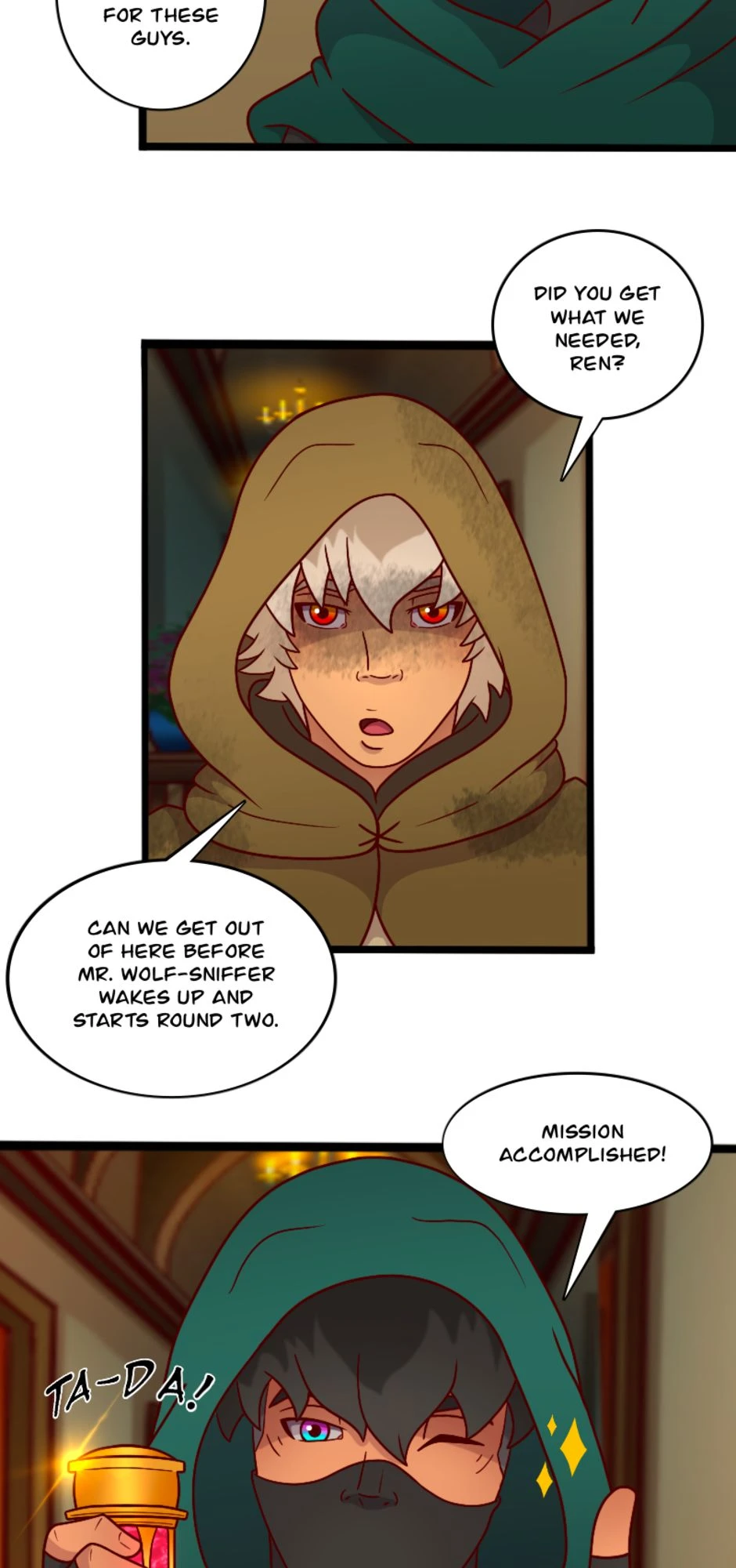 CHAPTER 22: Escape Plan: Improvise!, página 12